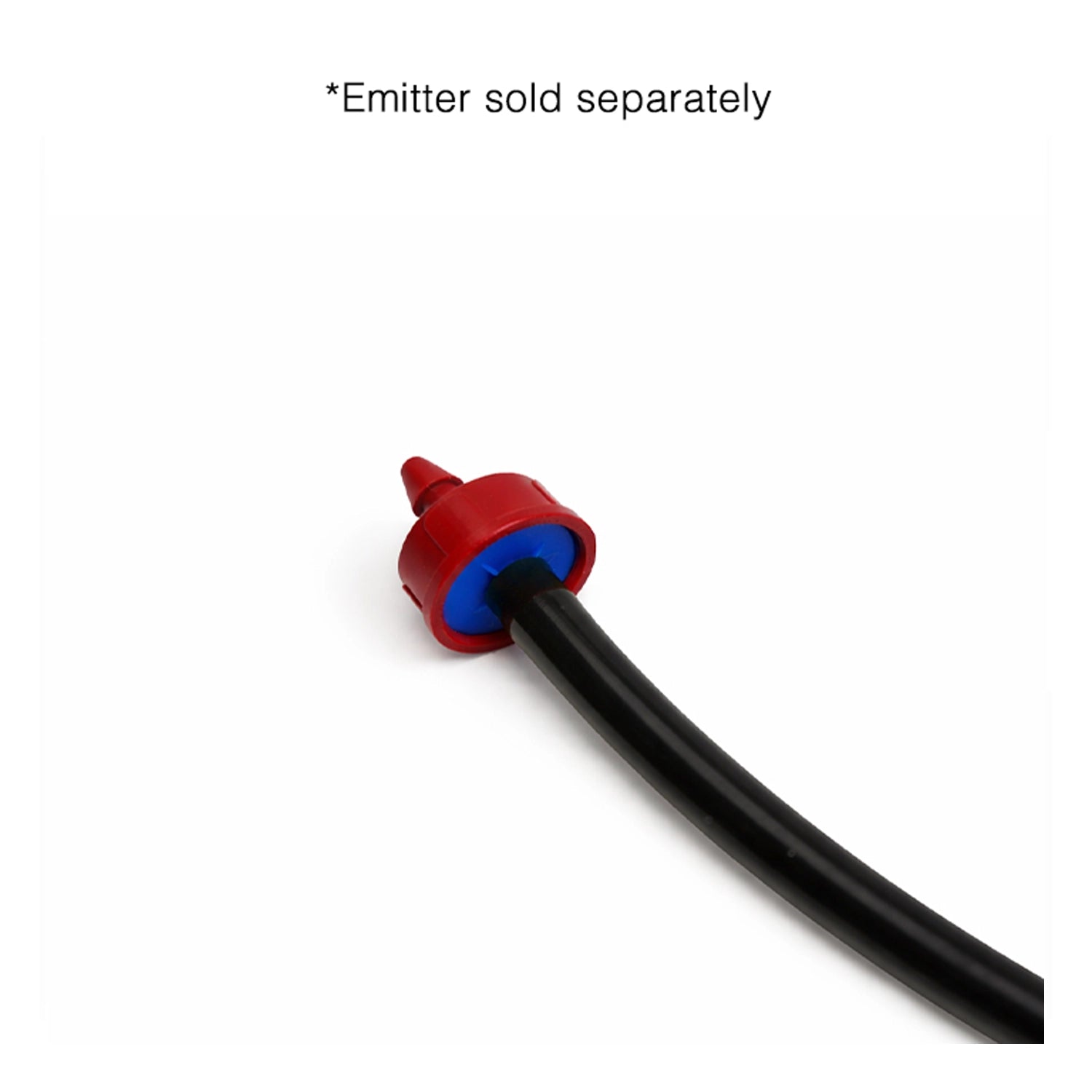 Grow1 Pre-Cut 36 Inch Black Vinyl Irrigation Whips
