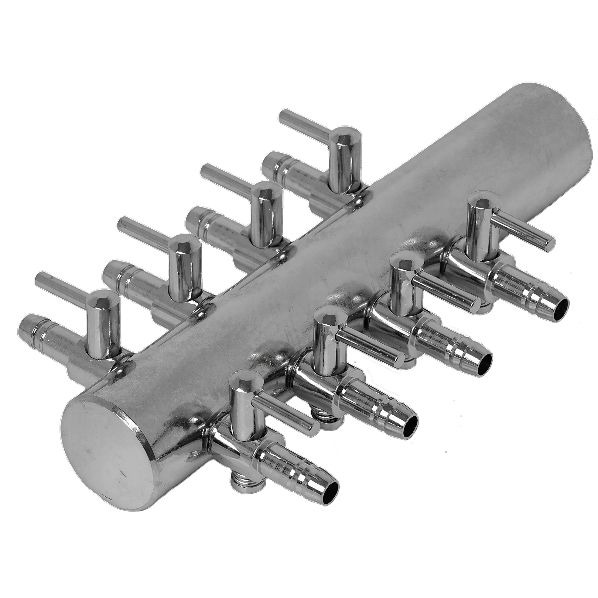 Hailea Steel Manifold, 8 Valves