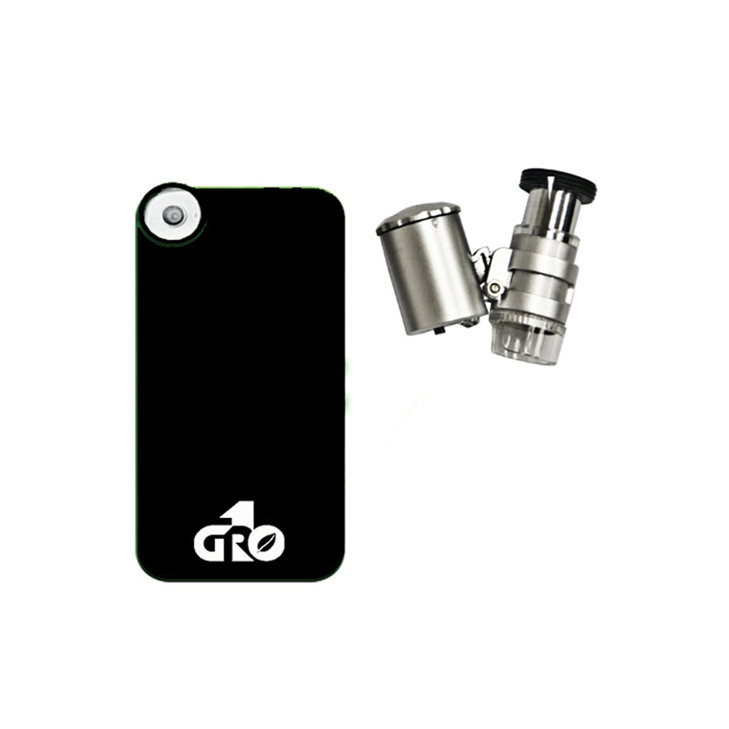 Grow1 LED Binocular Microscope with Iphone 4 Case