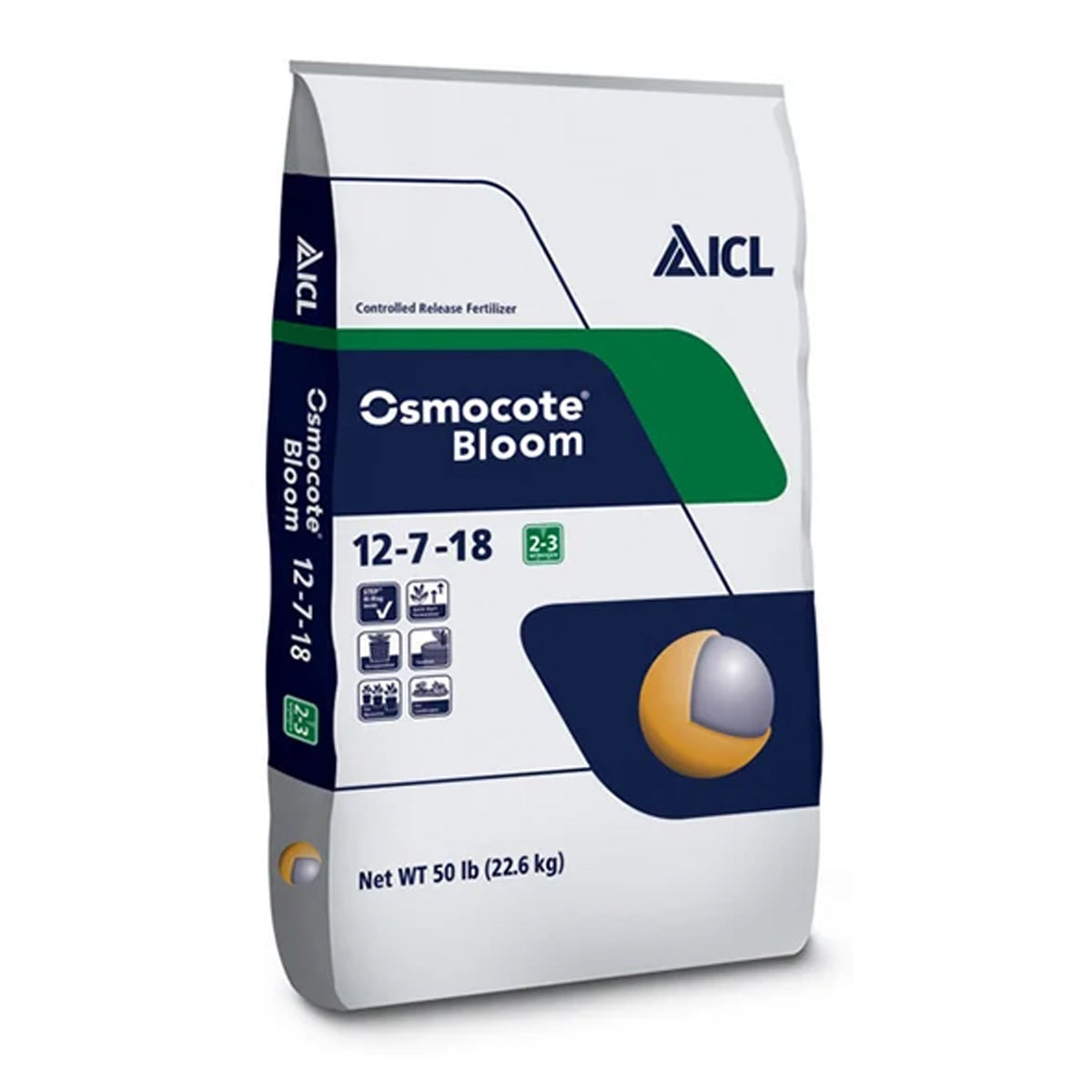 Osmocote Bloom 12-7-19, 2-3 mo. Controlled-Release Fertilizer, 50 lbs.
