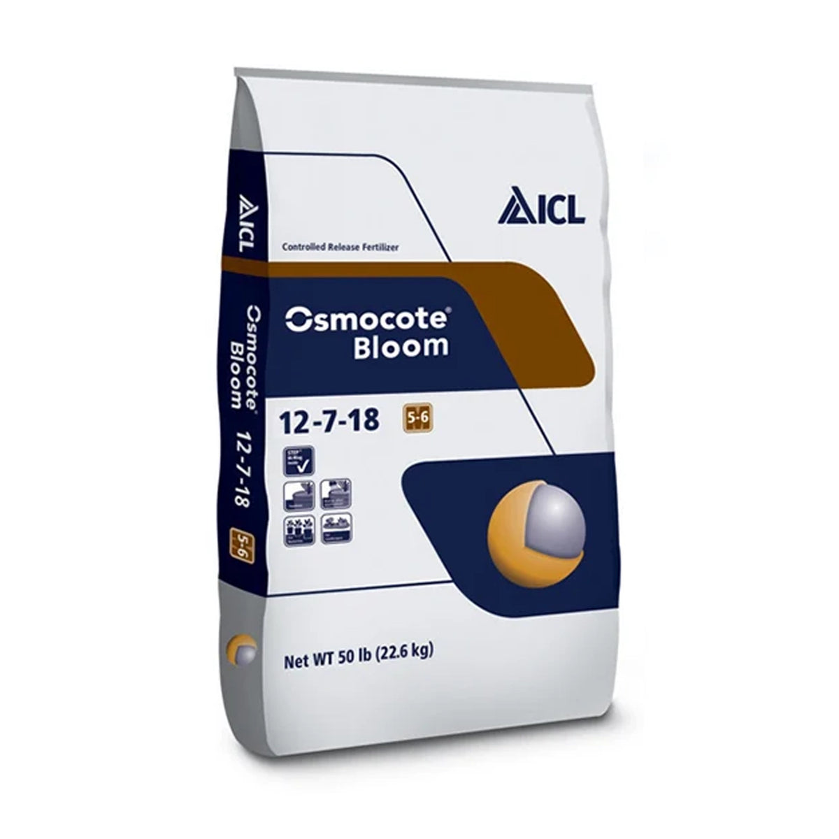 Osmocote Bloom 12-7-19, 5-6 mo. Controlled-Release Fertilizer, 50 lbs.