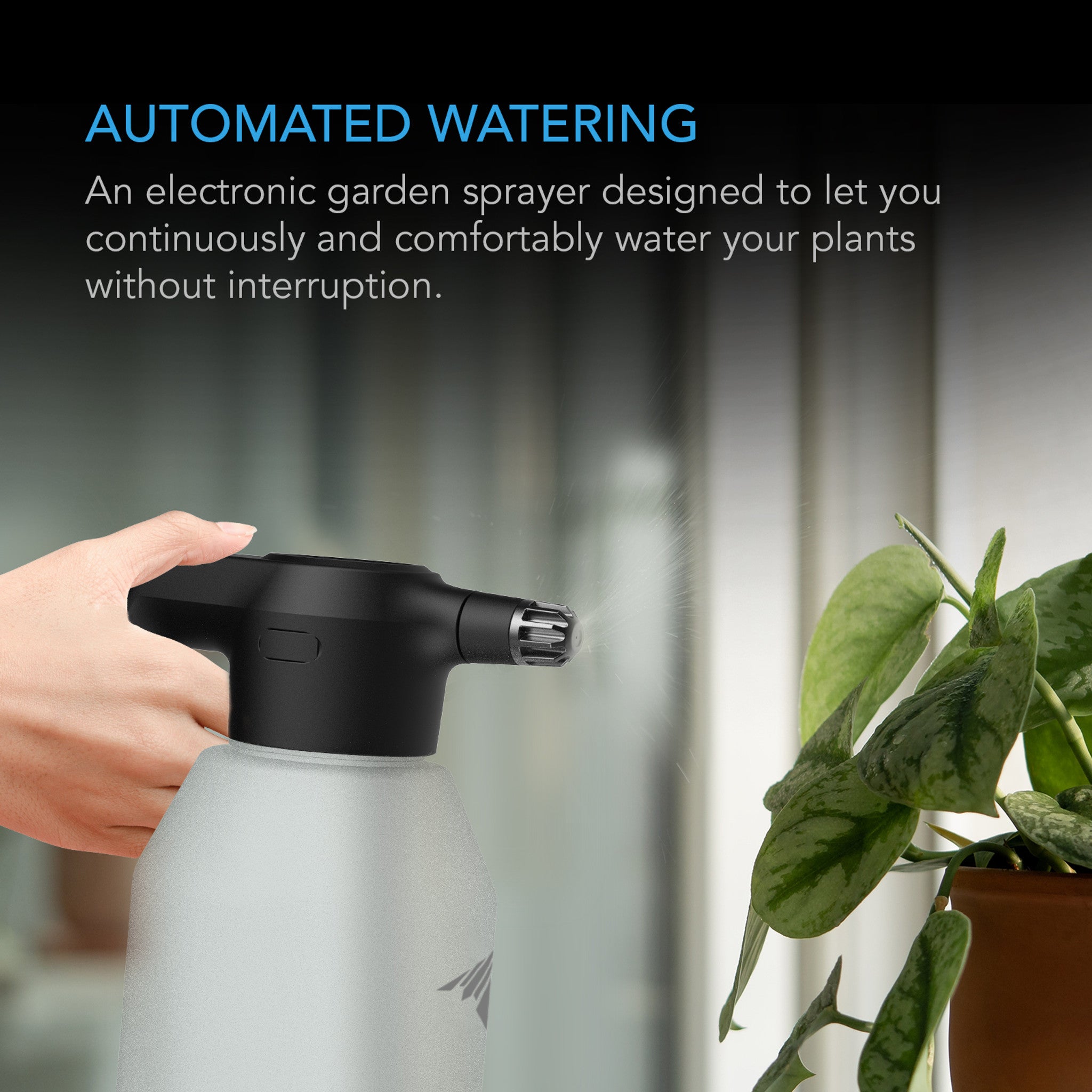 AC Infinity Automatic Water Sprayer, 2 Liter, White