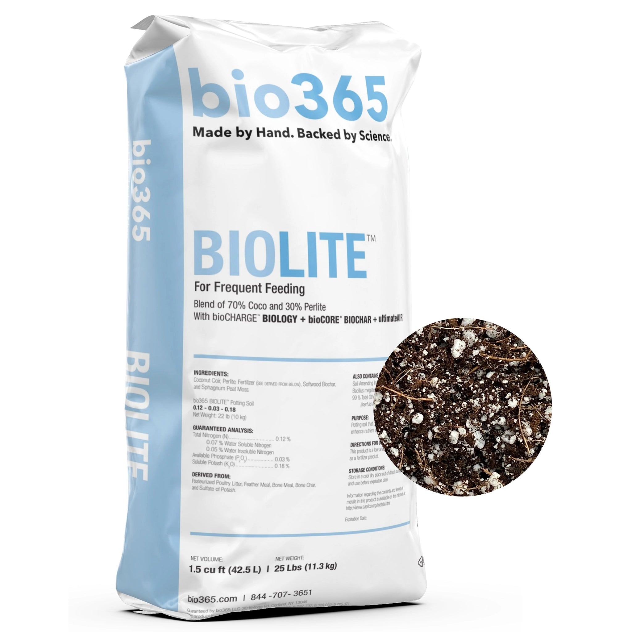 bio365 BIOLITE High Porosity Blend, 1.5 Cu. Ft. Bag, Pallet of 85 Bags