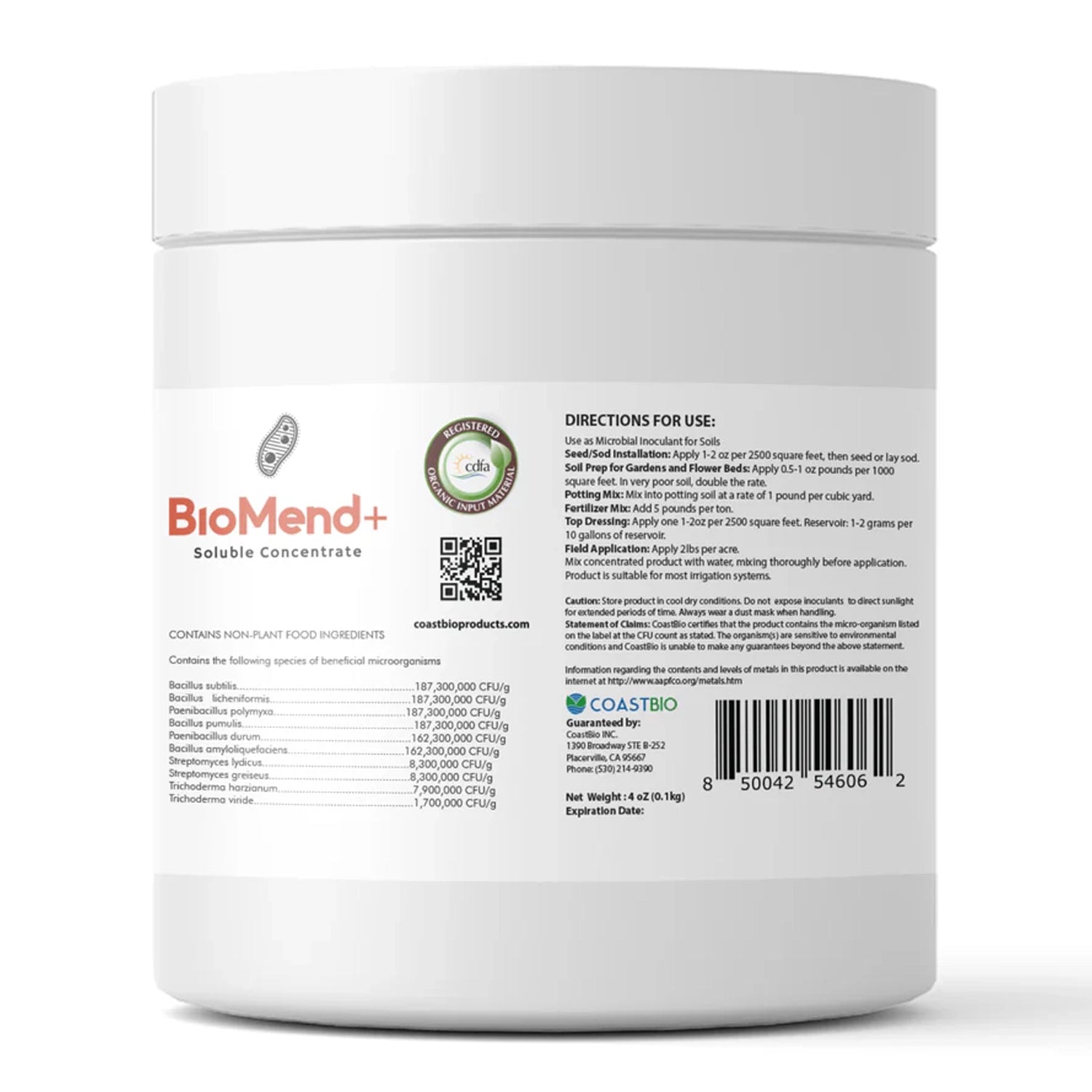 GreenGro Biologicals BioMend Plus.