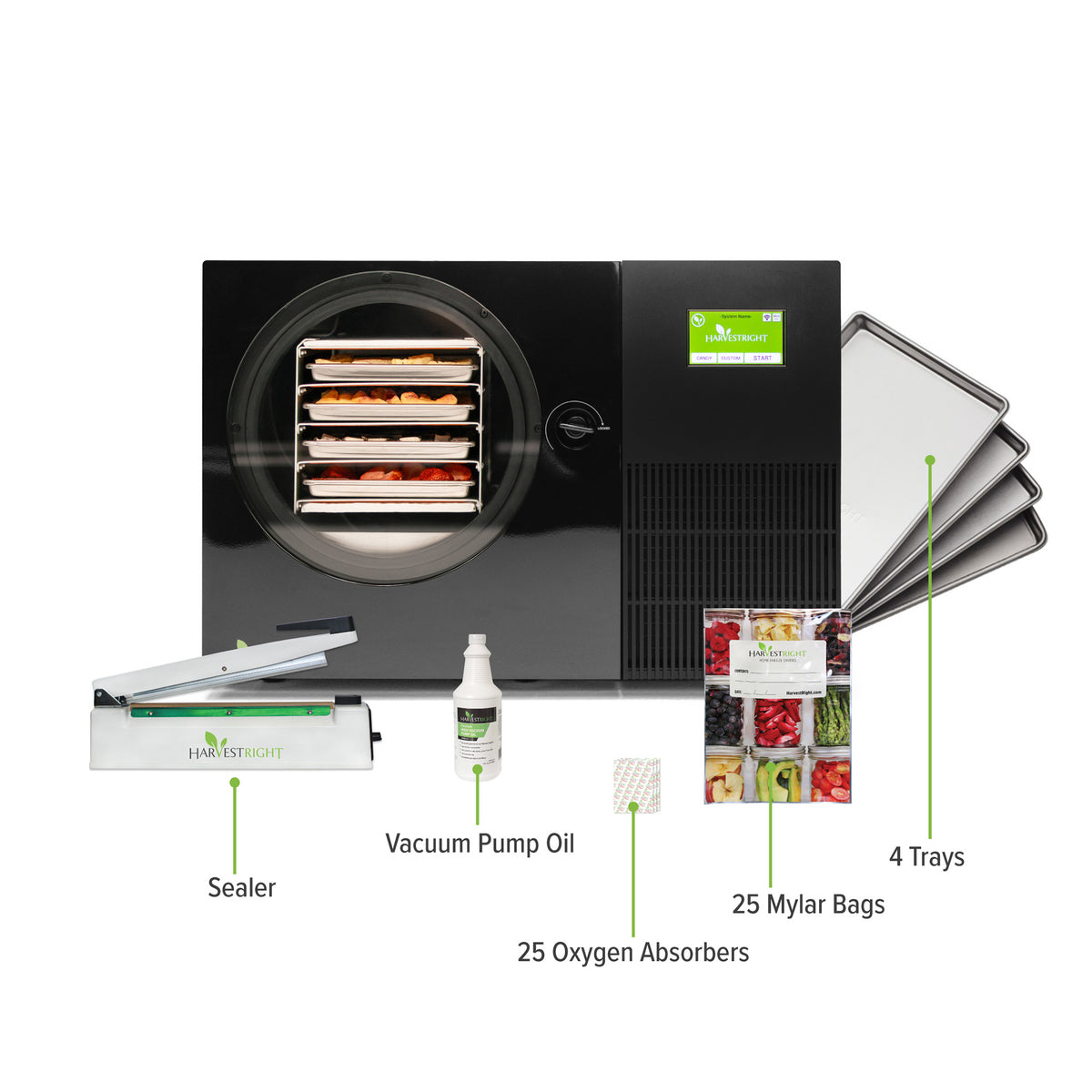 Harvest Right Countertop 360 Freeze Dryer, Black