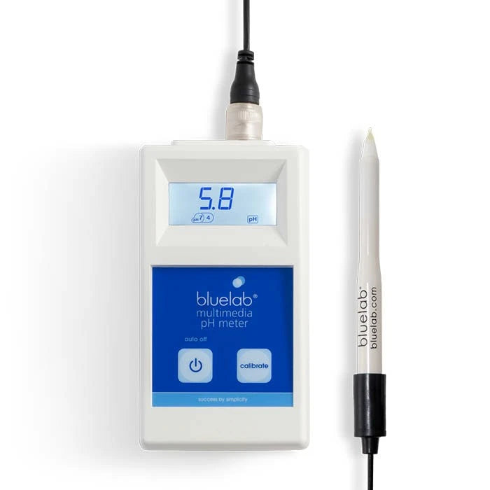 Bluelab Multimedia pH Meter with Leap Probe Included