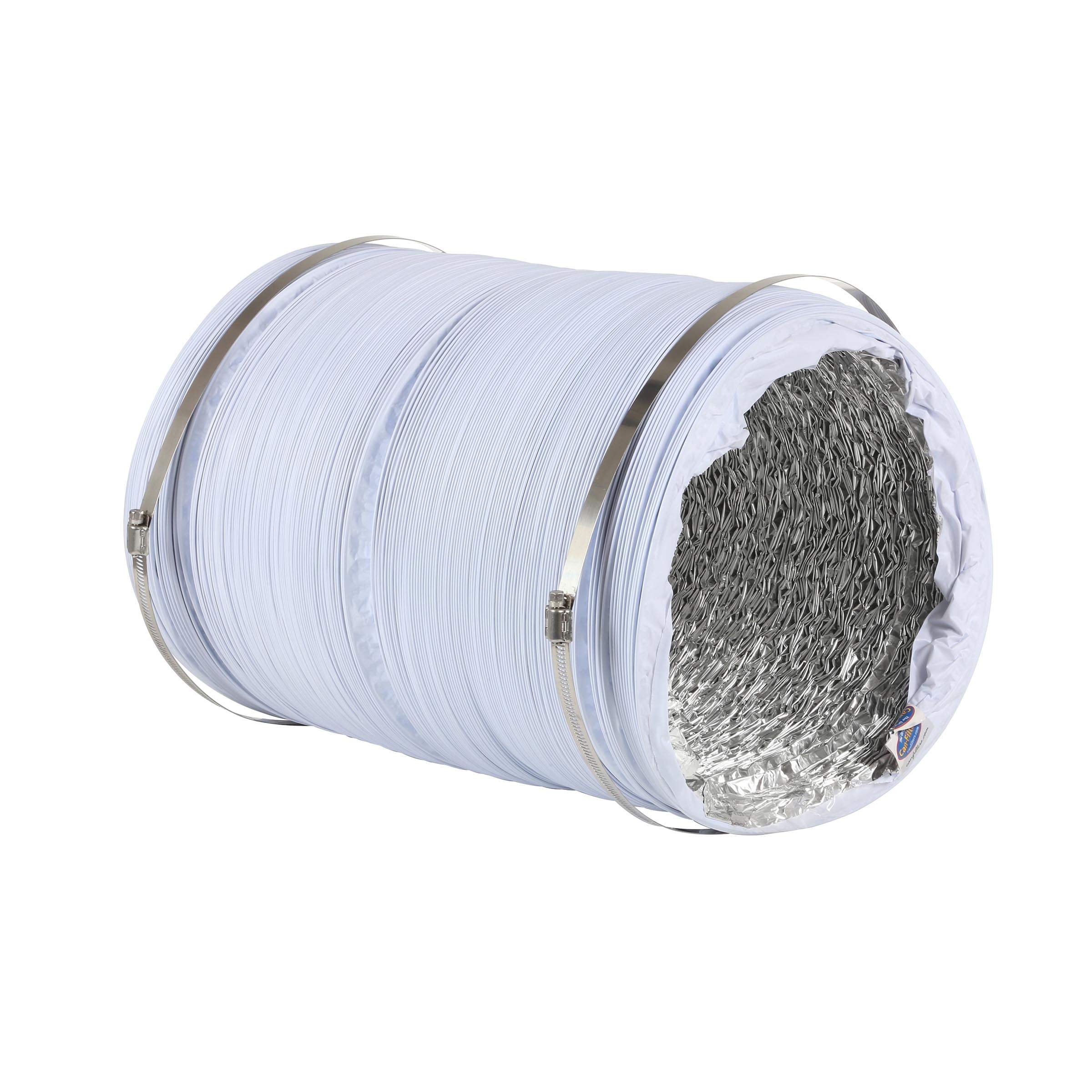 Can-Fan Max Vinyl Ducting, 10 Inch x 25 Feet