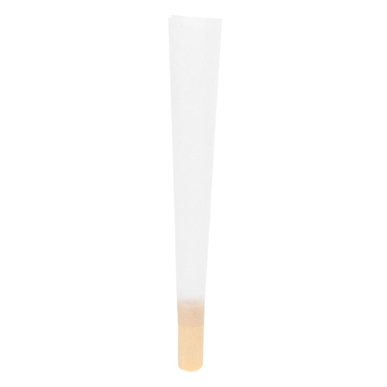 Custom Cones USA 90mm Pre-Rolled Cones, Refined White with Wood Tip - Case of 75