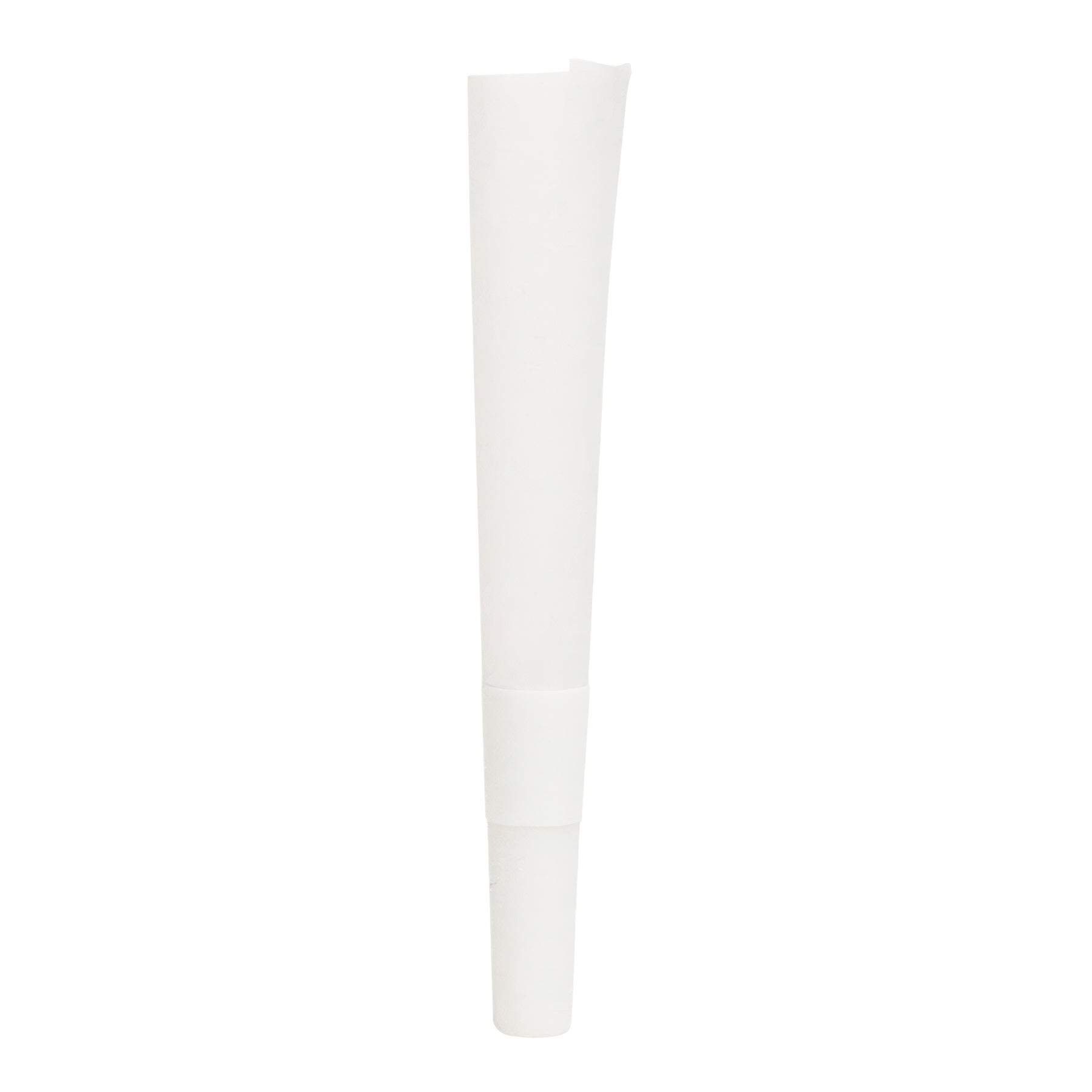 Custom Cones USA 70mm Pre-Rolled Cones, Refined White with White Ceramic Tip - Case of 200