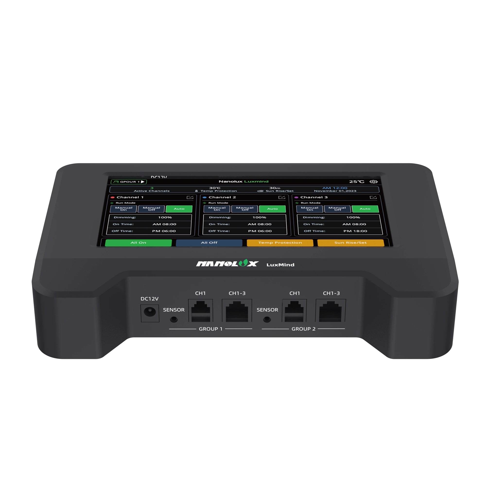 NanoLux LuxMind 3 Channel Grow Light Controller