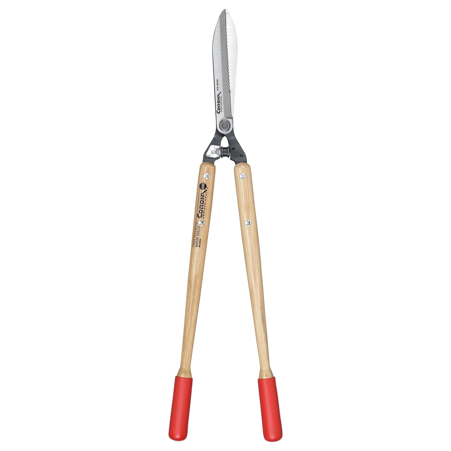 Corona SerratedBLADE Hedge Shears, 21" Hardwood Handles with 8.5" Blades