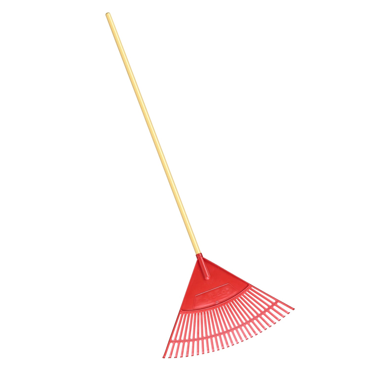 Corona Poly Leaf Rake, 48" Wood Handle with 24" Head