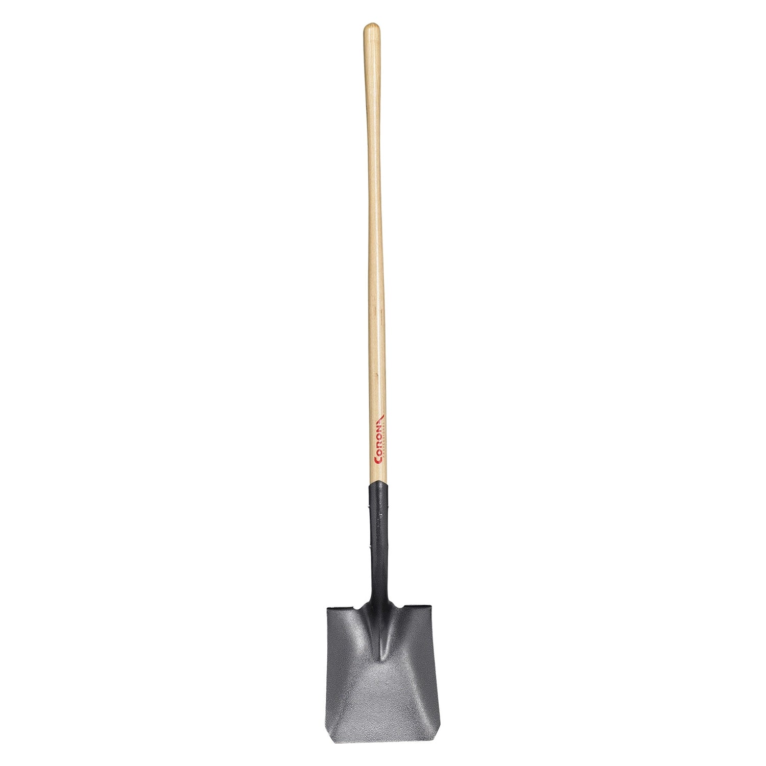 Corona 14 Gauge Square Point Shovel, 48" Wood Handle with 11" Head