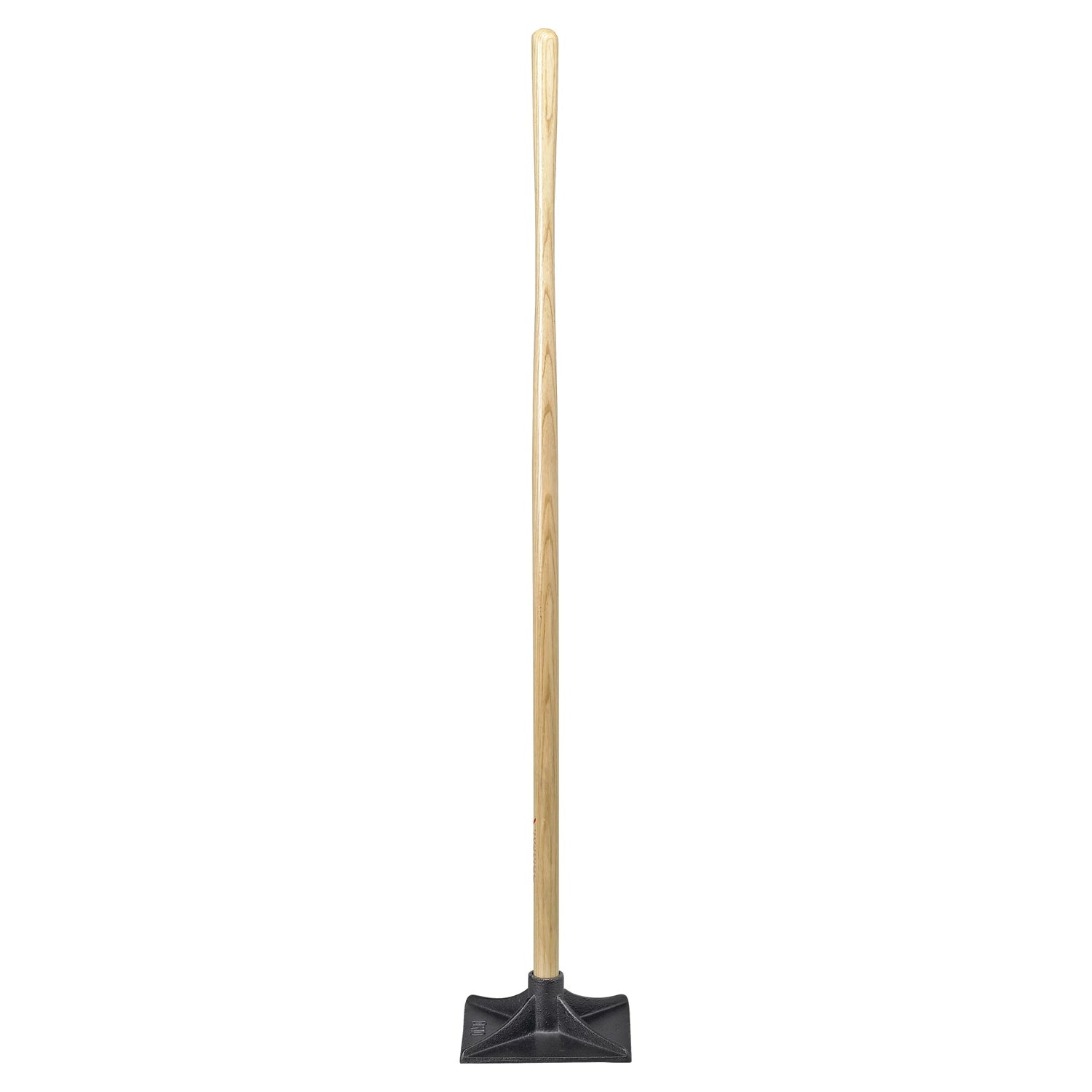 Corona Dirt Tamp, 58" Hardwood Handle with 10" x 10" Plate