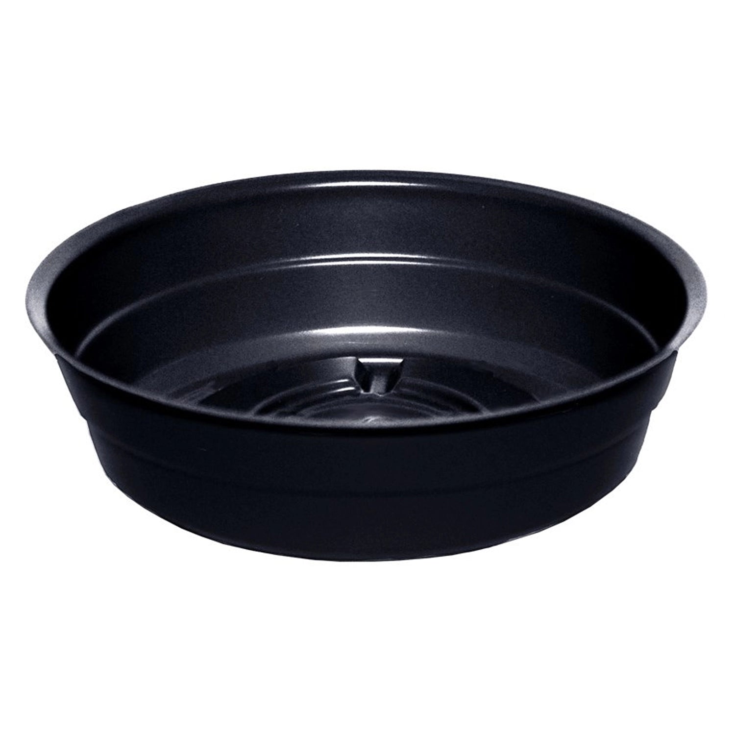 Curtis Wagner Plastics Black Vinyl Heavy Plant Saucer