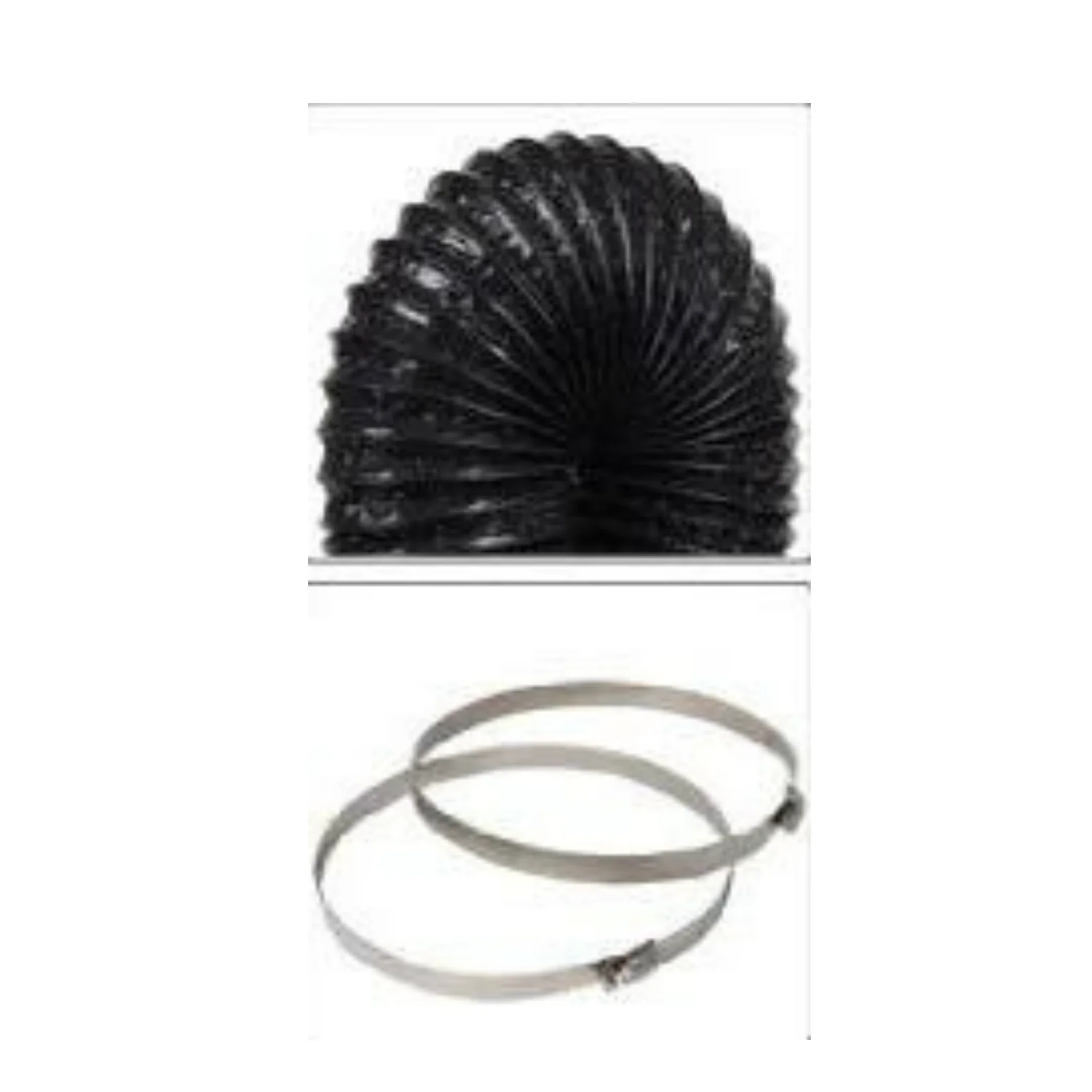 Common Culture Black Lightproof Ducting w/Clamps.