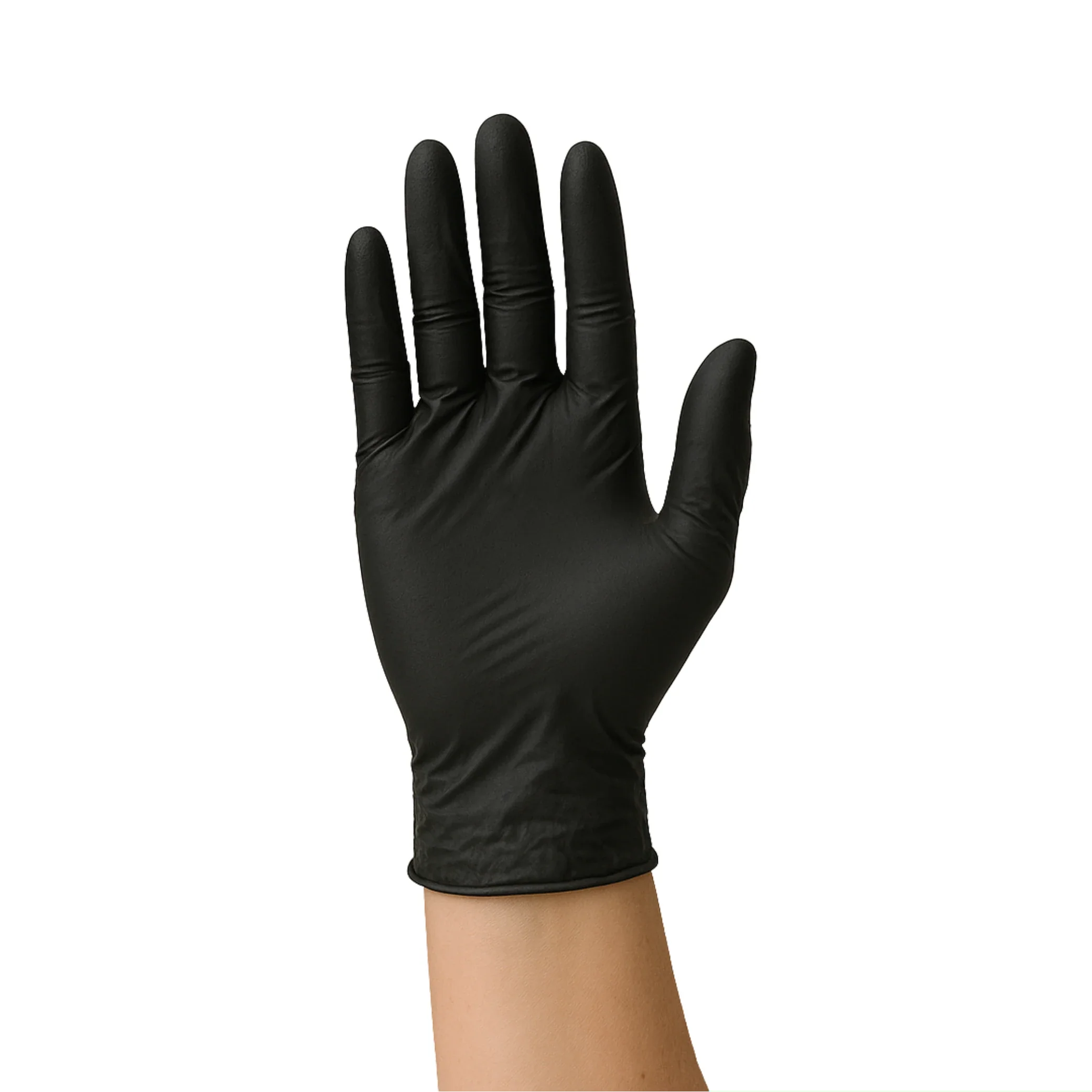 Common Culture Nitrile Gloves Powder-Free - Black - 5mil (100/Box).