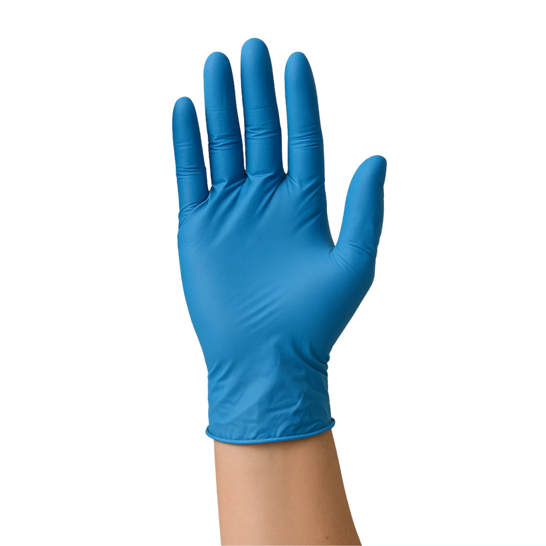 Common Culture Blue Nitrile Powder-Free 4 mil Gloves | Large (100/Box).