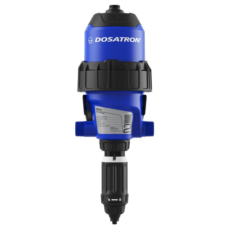Dosatron D6MZ2 Water Powered Doser, 26 GPM, 1:500 to 1:50, Viton Seal, 1.25 Inch (D6MZ2BPVFHY)