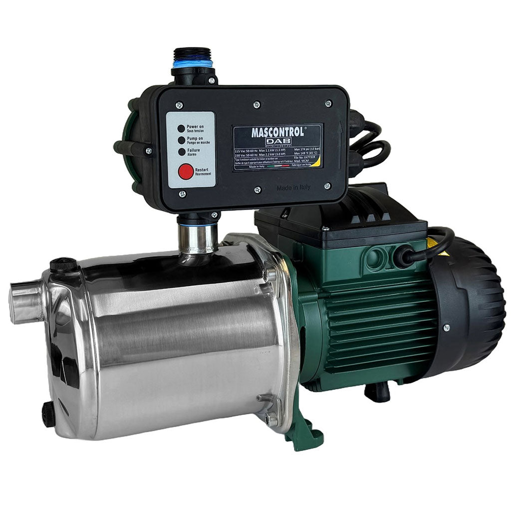 DAB Euroinox 50/506 with Mas Control, 1HP, 1920 GPH