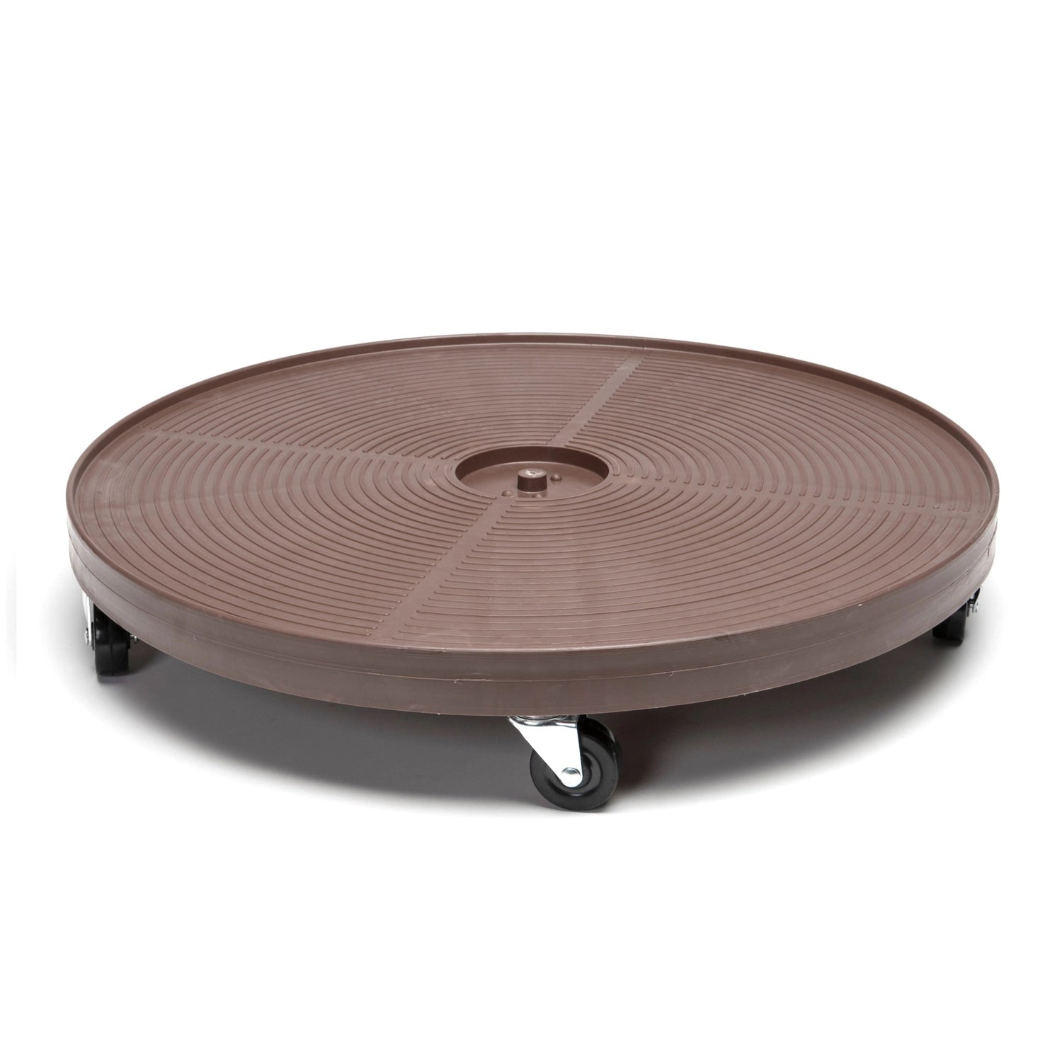 DeVault Espresso Plant Dolly, 24 Inch - No Hole - Case of 4