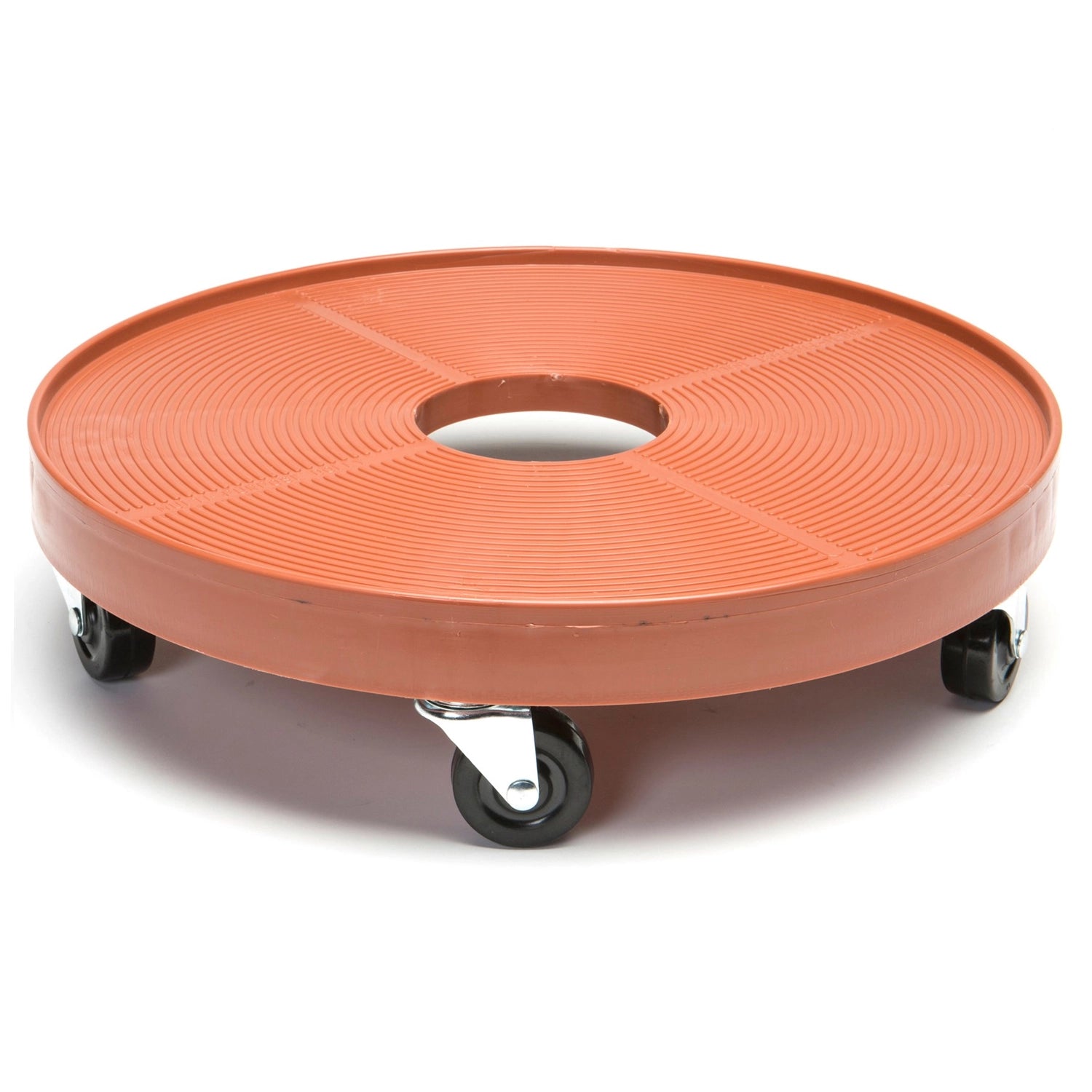 DeVault Terra Cotta Plant Dolly, 16 Inch - With Hole - Case of 8