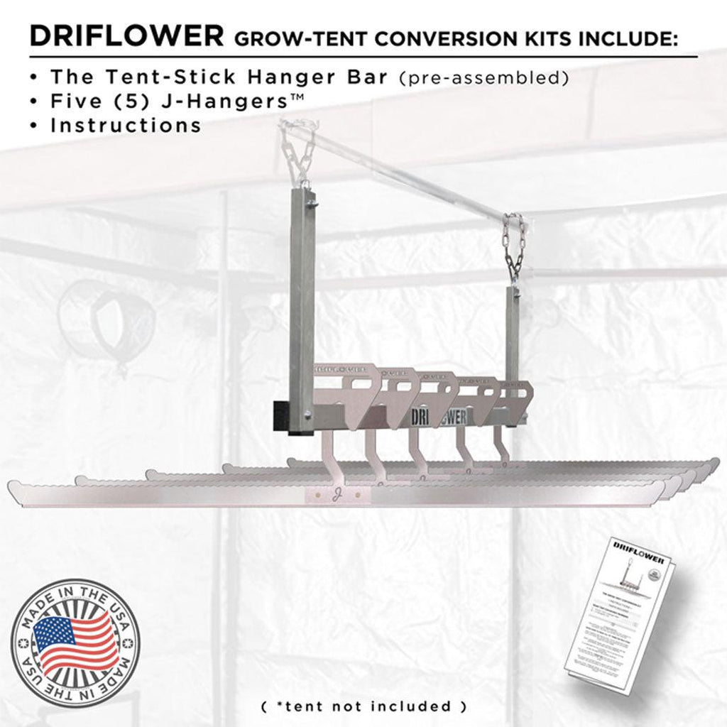 Tent Drying Racks DriFlower Trail Blazer Drying Rack Kit for 4' x 4' Tents