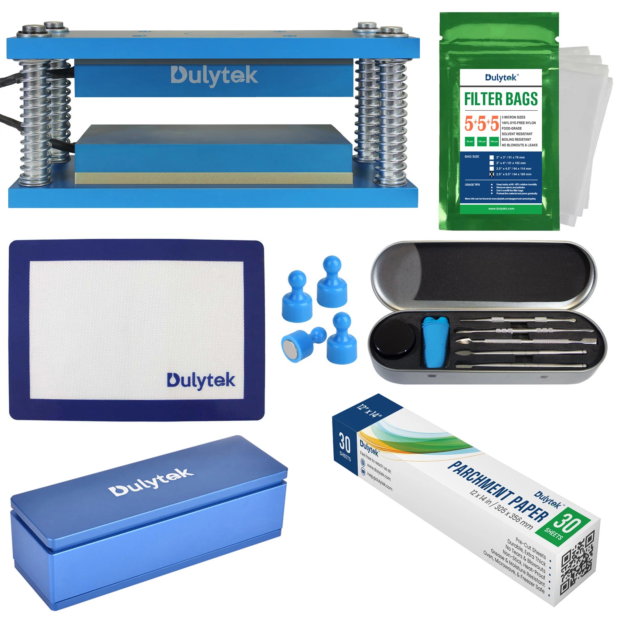Dulytek Retrofit DIY Rosin Heat Plate Kit, 3" x 8"