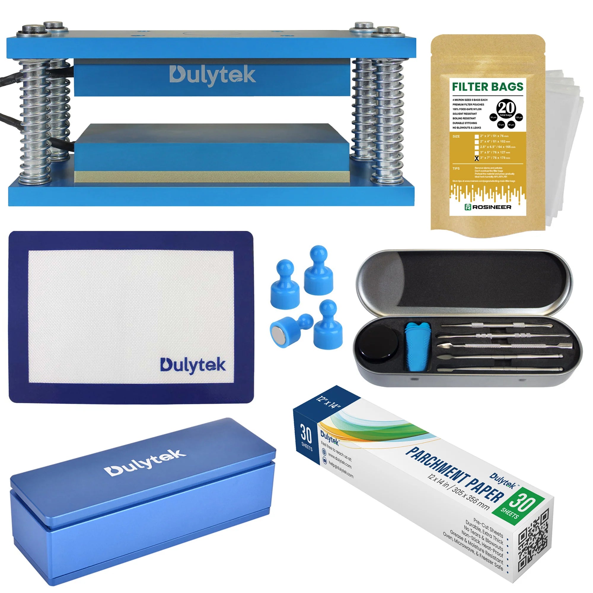 Dulytek Retrofit DIY Rosin Heat Plate Kit, 4" x 9"