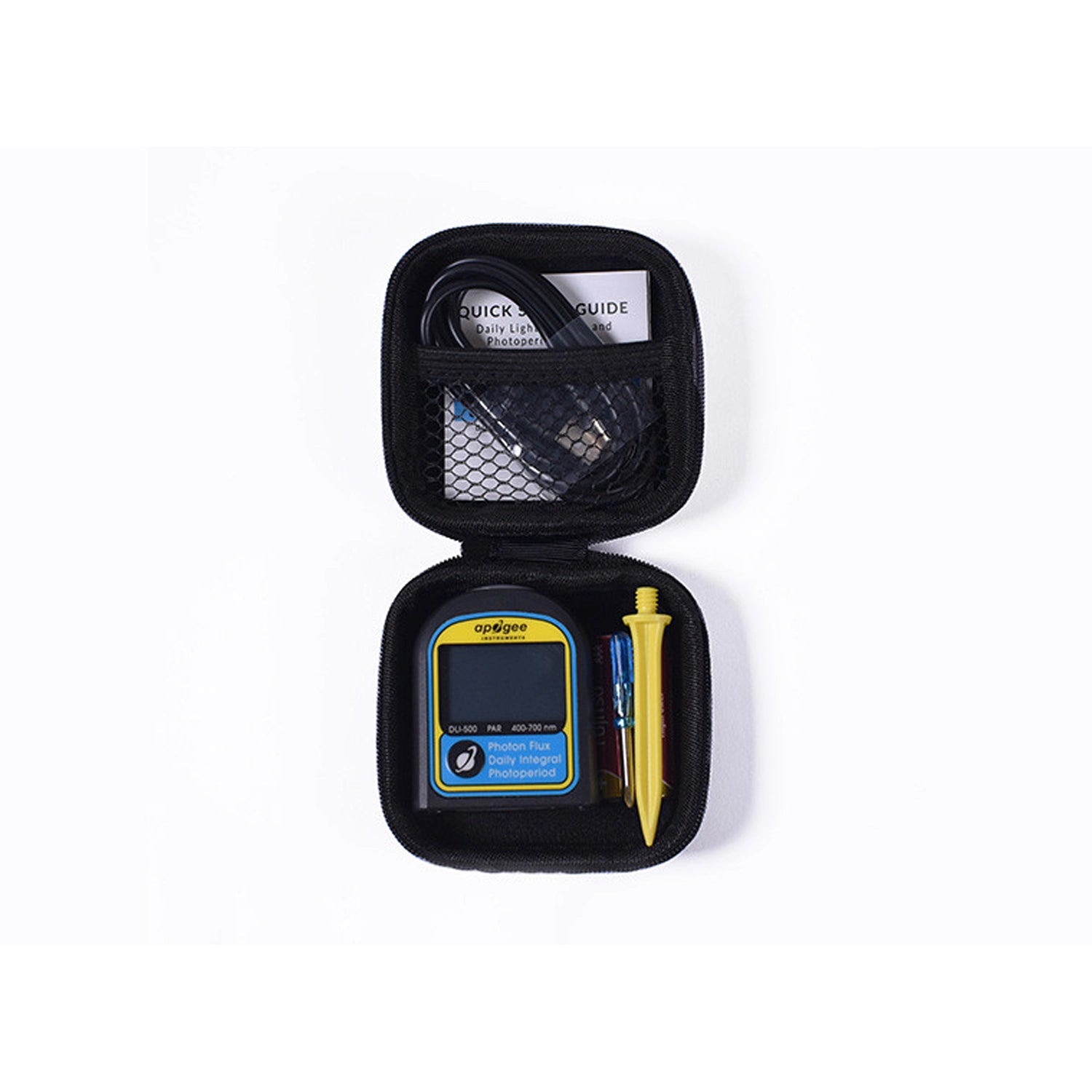 Apogee Instruments DLI-500 Full-Spectrum, PAR, Daily Light Integral, and Photoperiod Meter (400-700 nm)