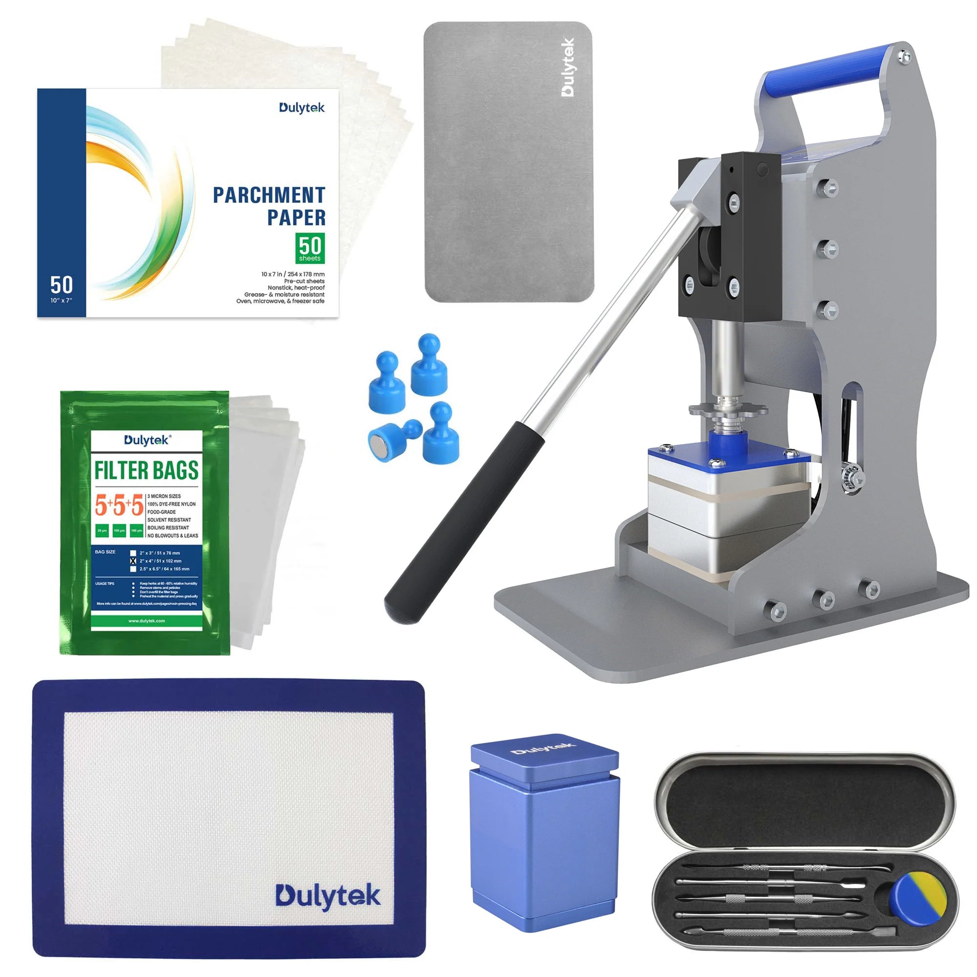 Dulytek DM2 2-Ton Manual Rosin Press