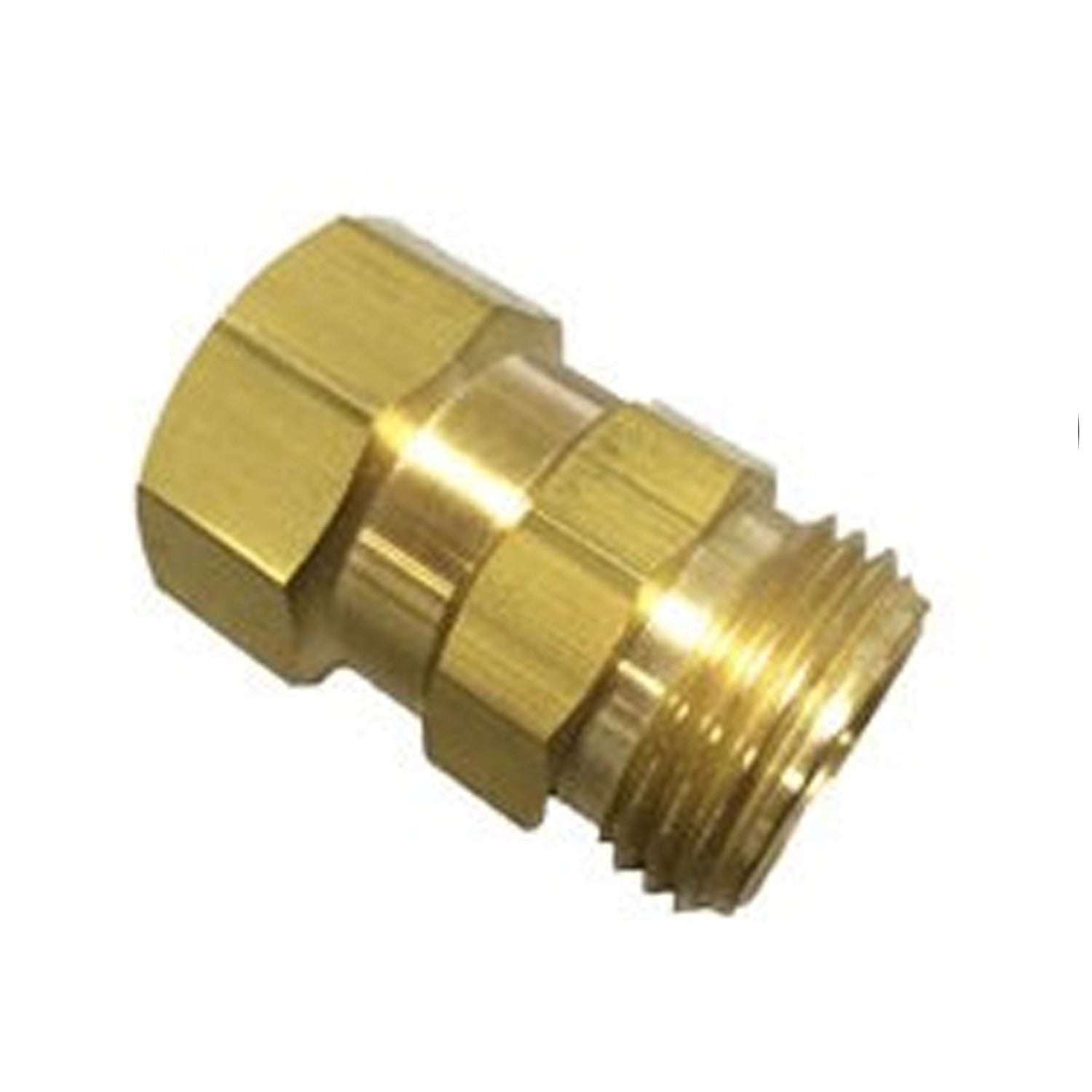 Dramm Brass Hose Swivel, 18 GPM