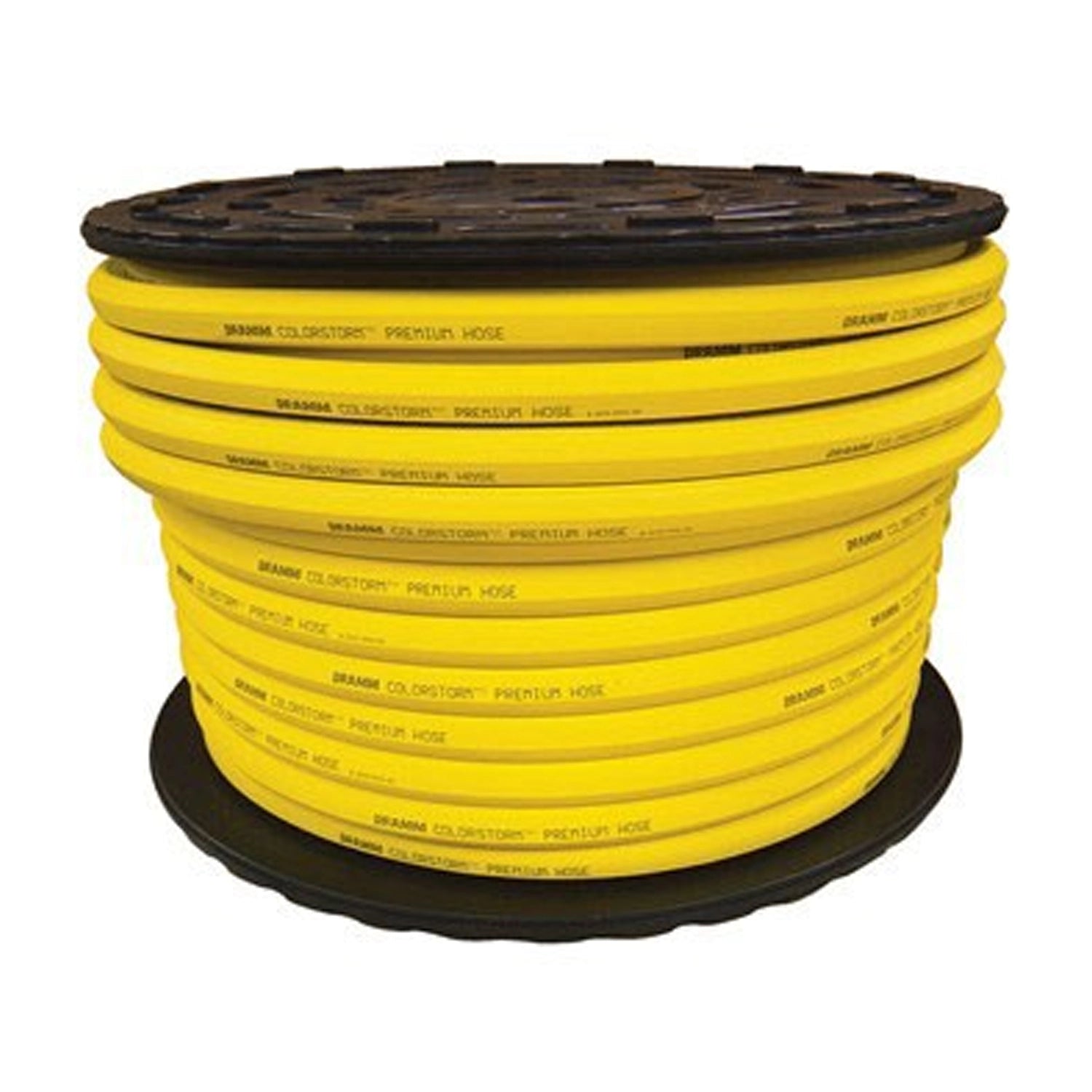 Dramm ColorStorm Premium Yellow Rubber Hose, 3/4 in x 330 ft