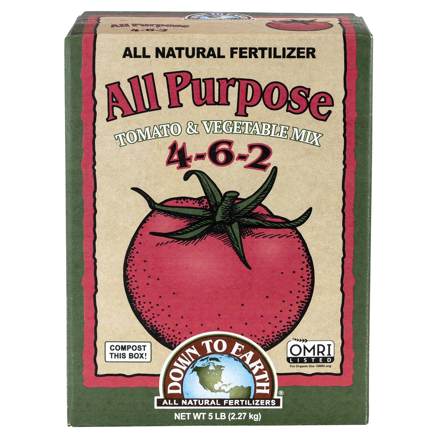 Down To Earth All Purpose Mix, 5 lb. - Case of 6