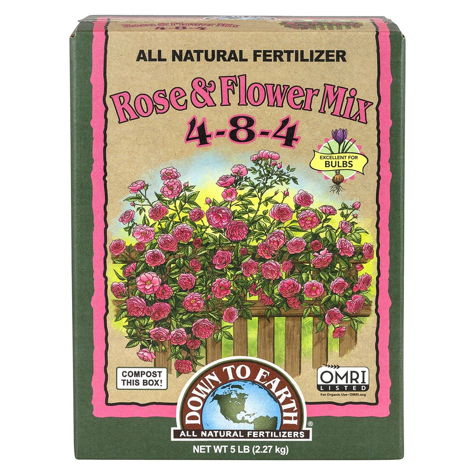 Down To Earth Rose & Flower Mix.