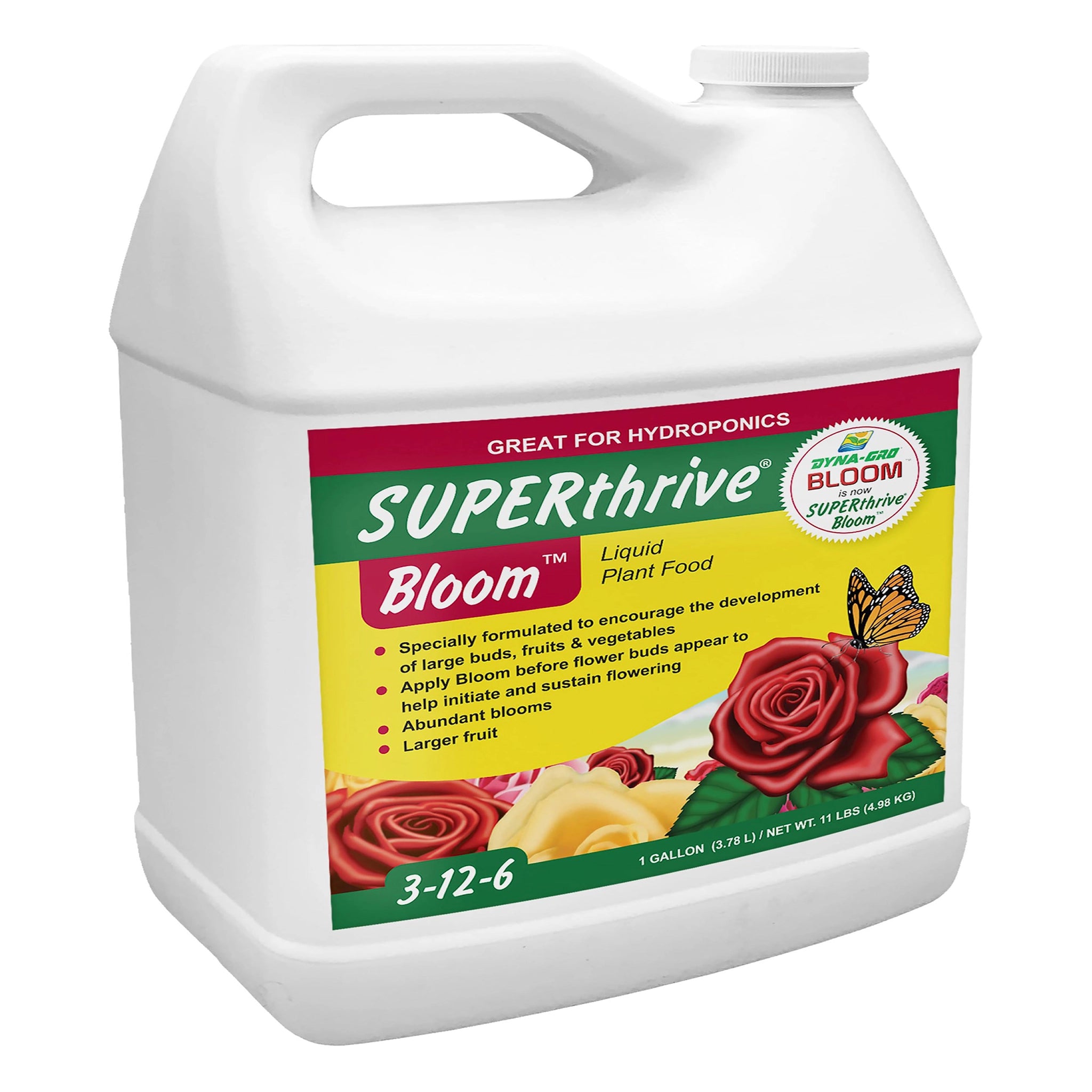 SUPERthrive BLOOM Plant Nutrients 3-12-6