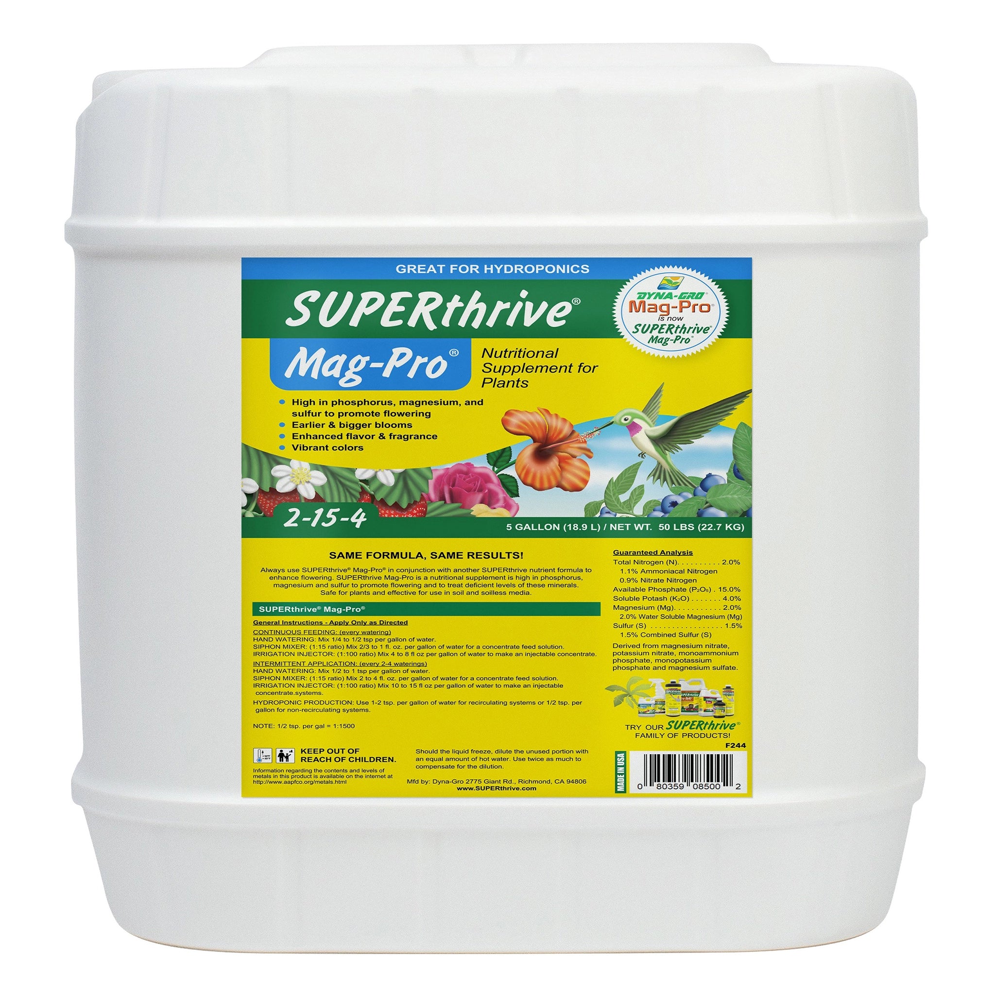 SUPERthrive Mag-Pro Supplement 2-15-4.