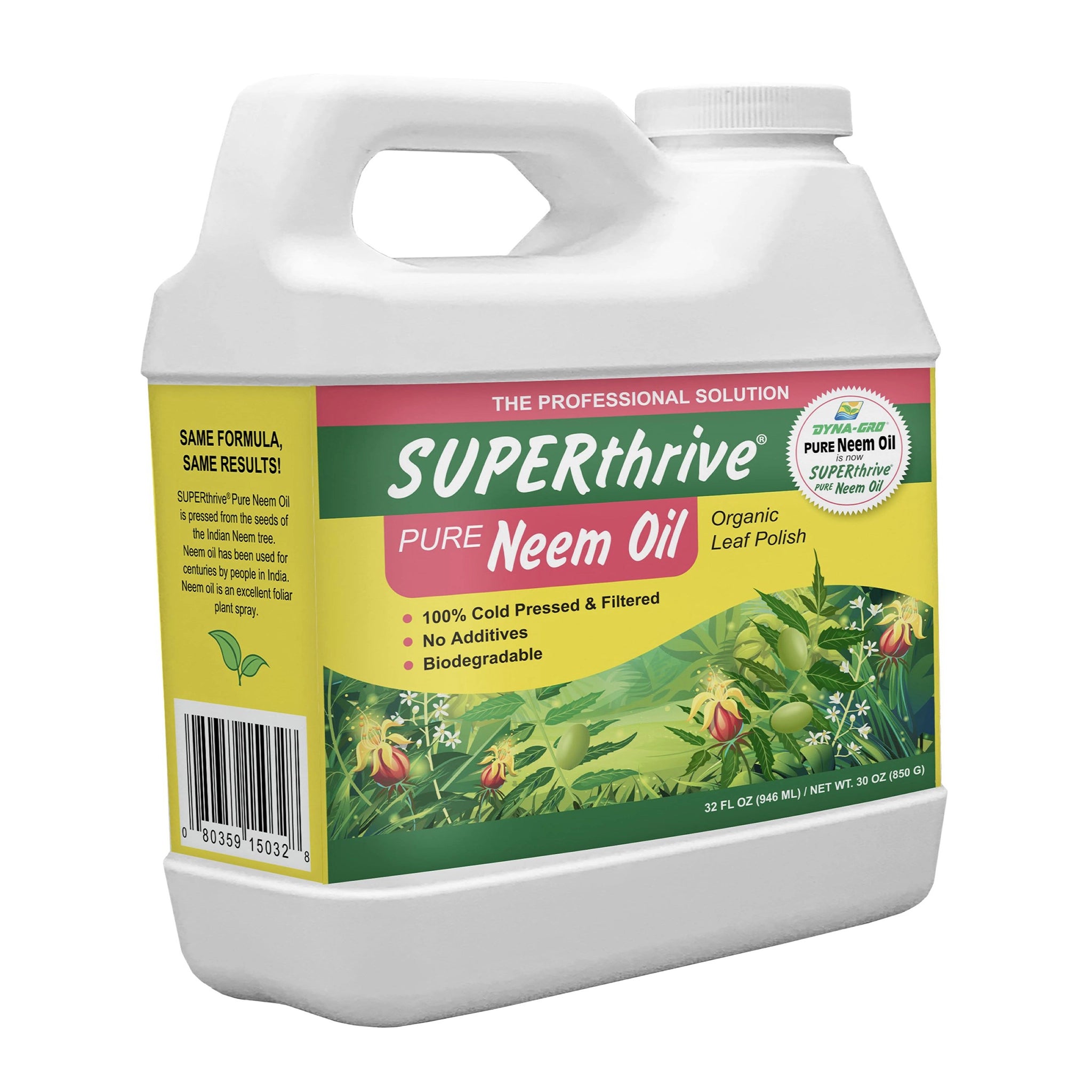 SUPERthrive Neem Oil Leaf Polish, 32 oz., Pack of 12