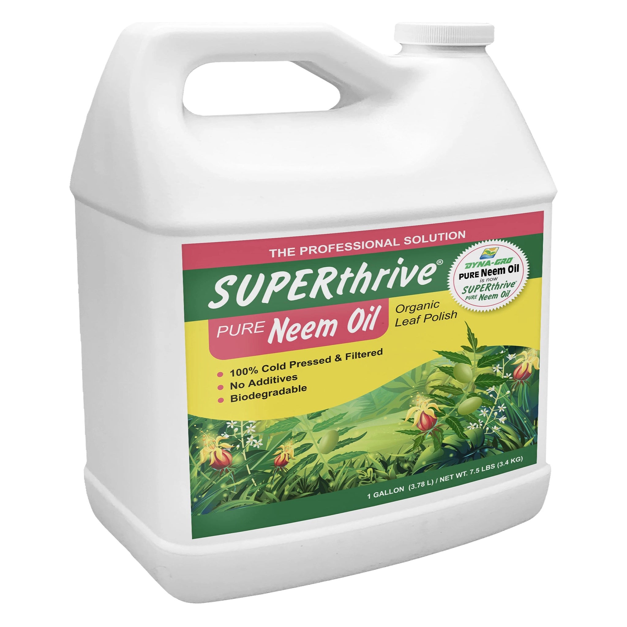 SUPERthrive Neem Oil Leaf Polish, 1 Gallon, Pack of 4