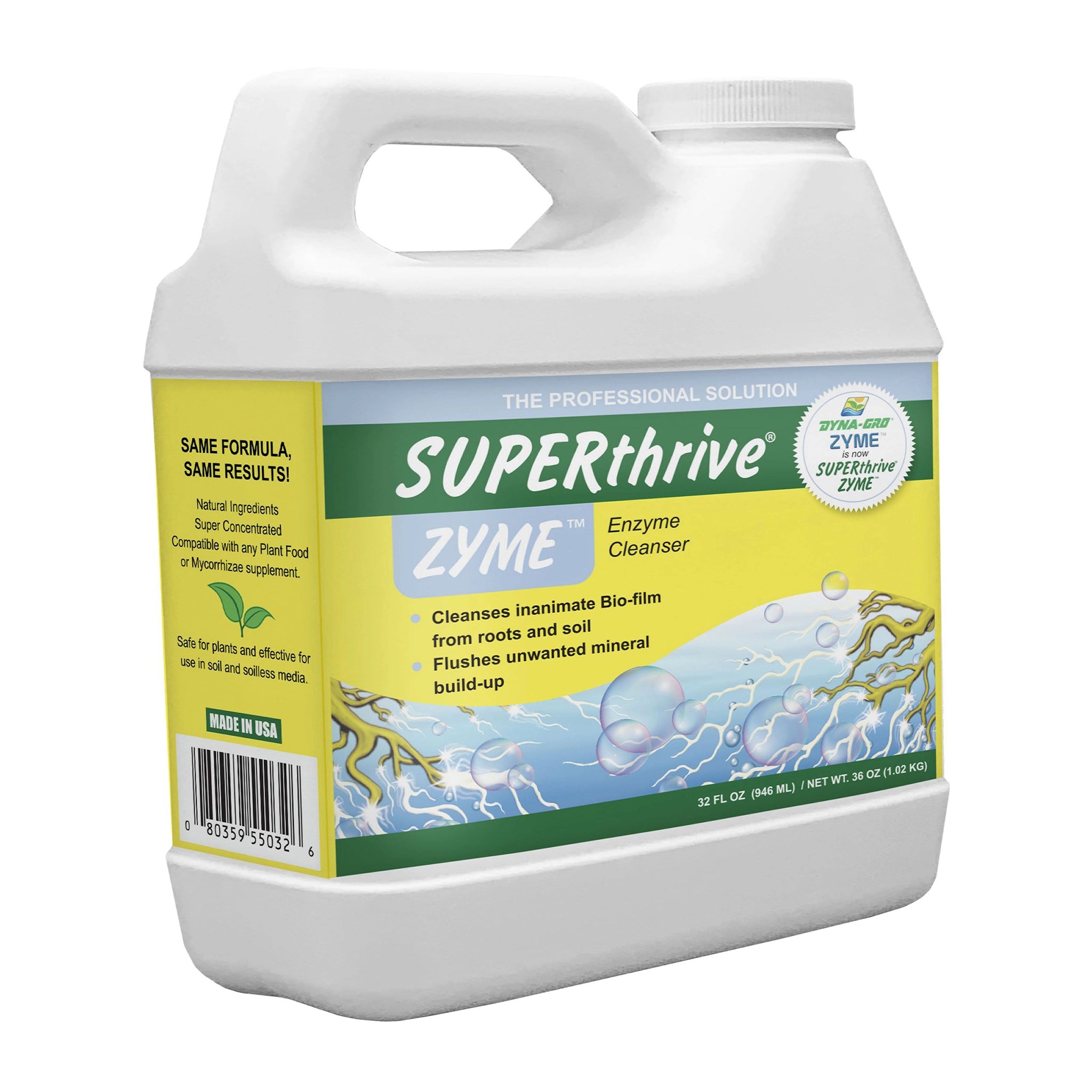 SUPERthrive ZYME 100% Enzyme Cleaner.