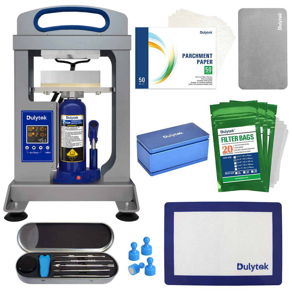 Dulytek DHP7 7-Ton Hydraulic Rosin Press