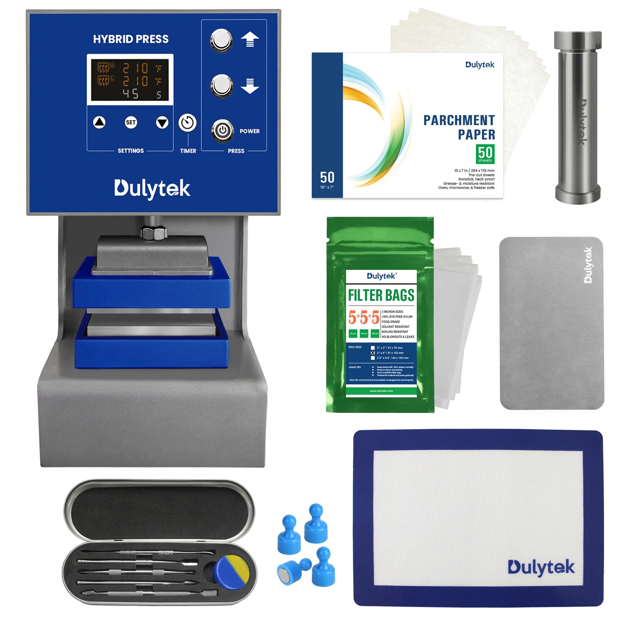 Dulytek DW8000 4-Ton Electric Rosin Press