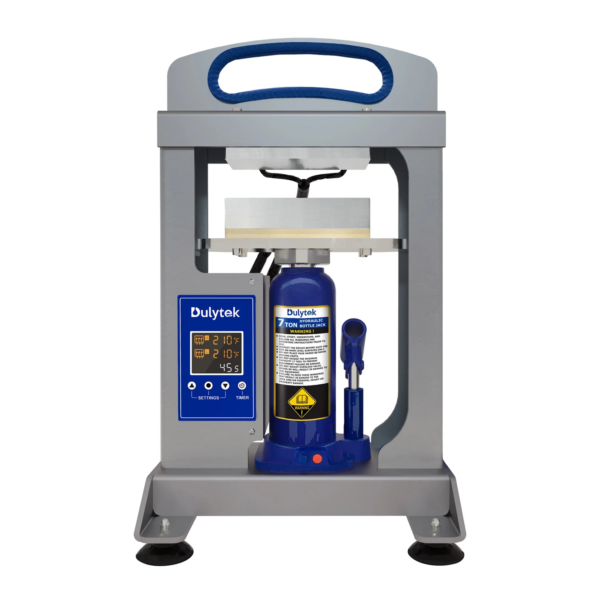 Dulytek DHP7 7-Ton Hydraulic Rosin Press