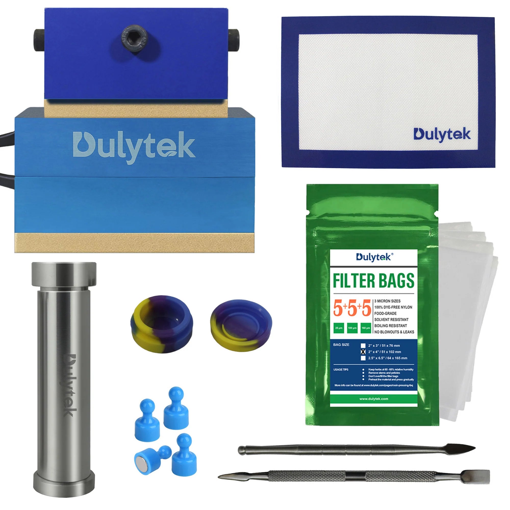 Dulytek Retrofit DIY Rosin Heat Plate Kit, 3" x 5"