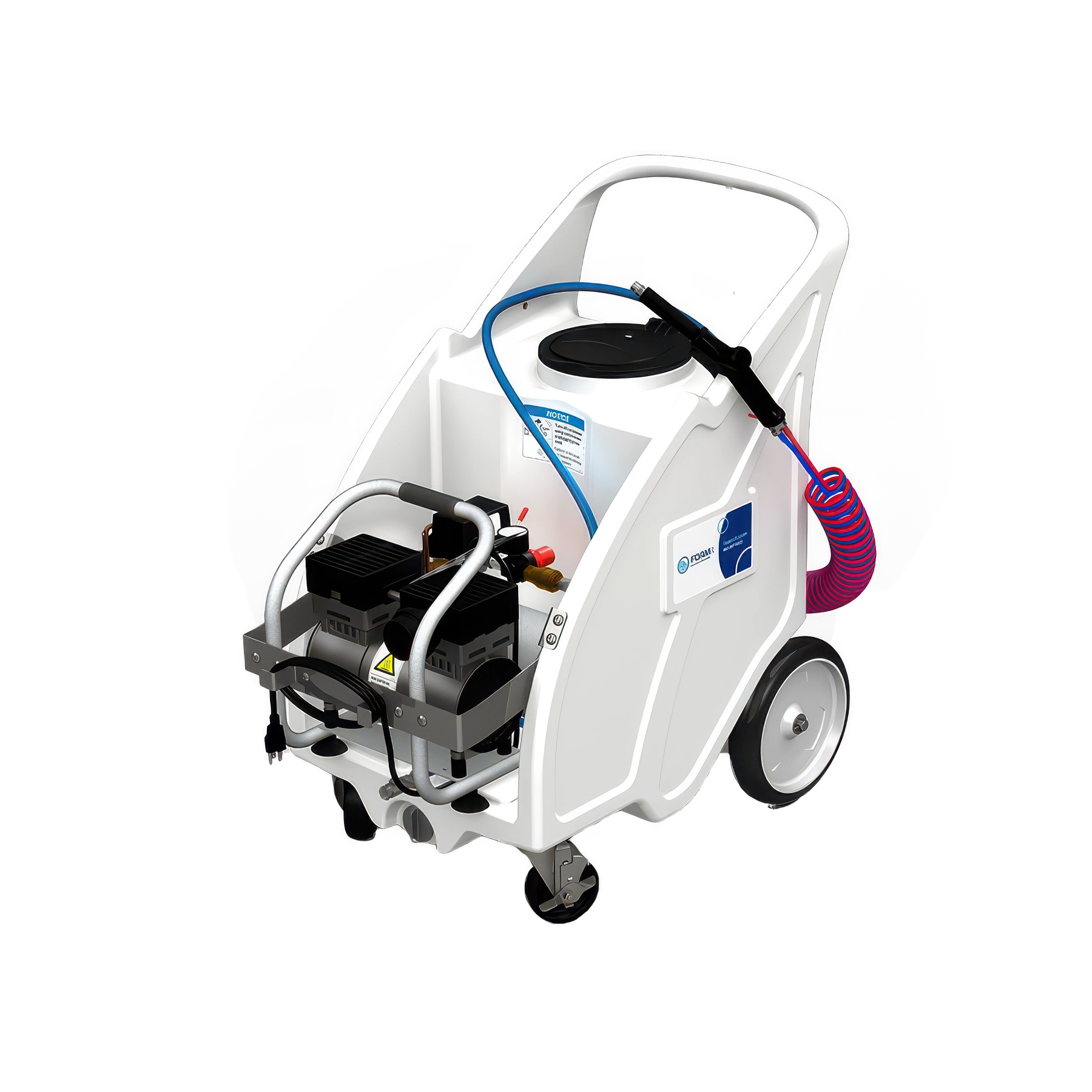 BioSafe Portable BioFoamer With 120 Volt Compressor, 15 Gallon