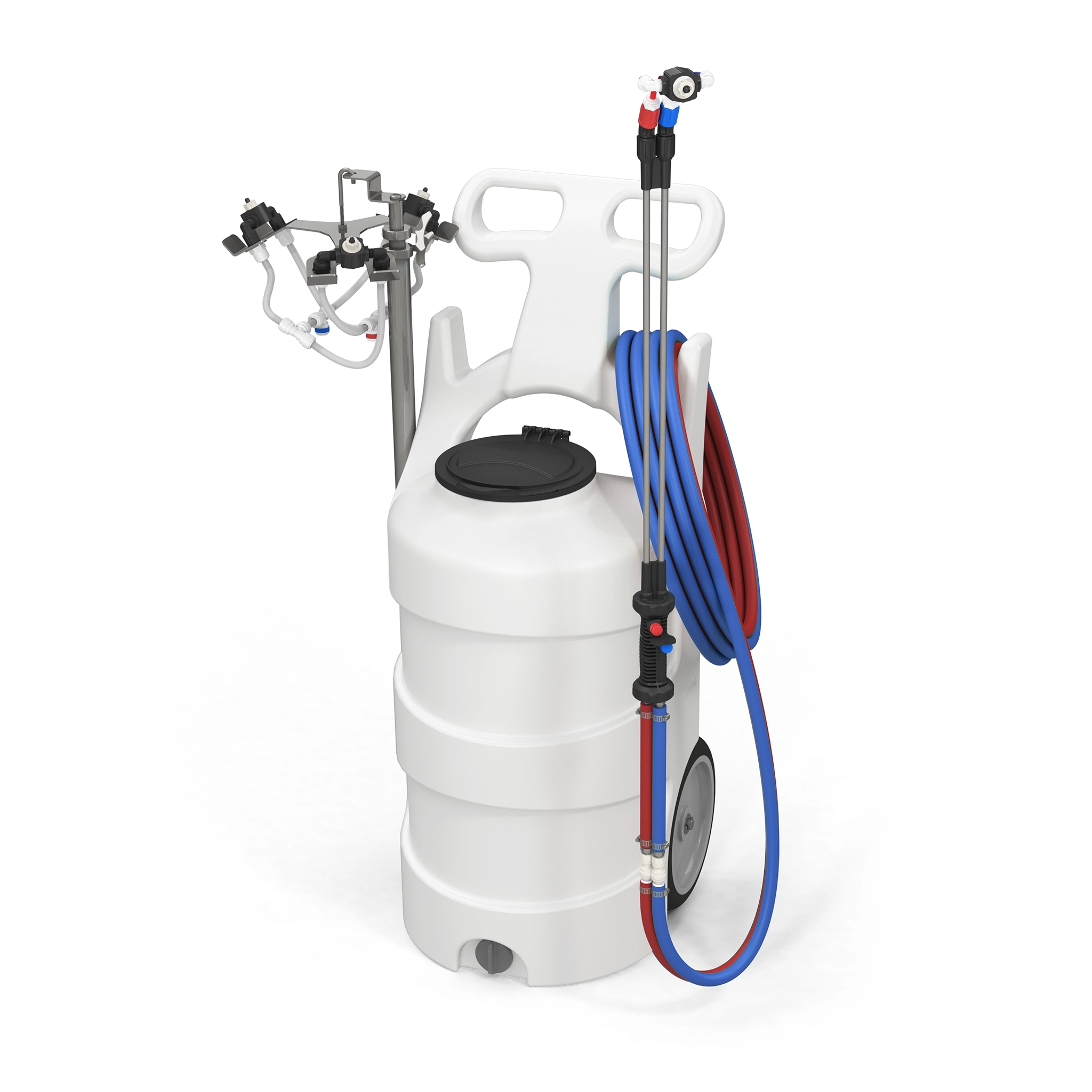 BioSafe Portable BioFogger, 10 Gallon, 3 Nozzles, Mast & Wand