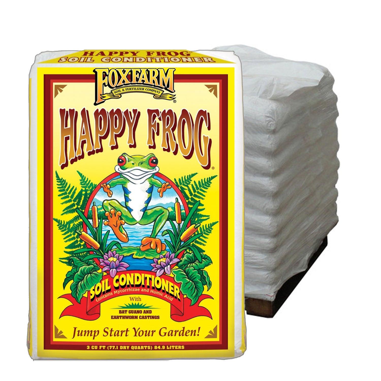 FoxFarm Happy Frog Soil Conditioner, 3 cu. ft. - Pallet of 35 Bags.