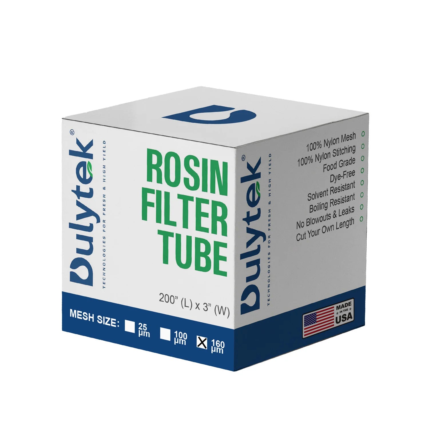 Dulytek Premium Nylon Rosin Filter Tube