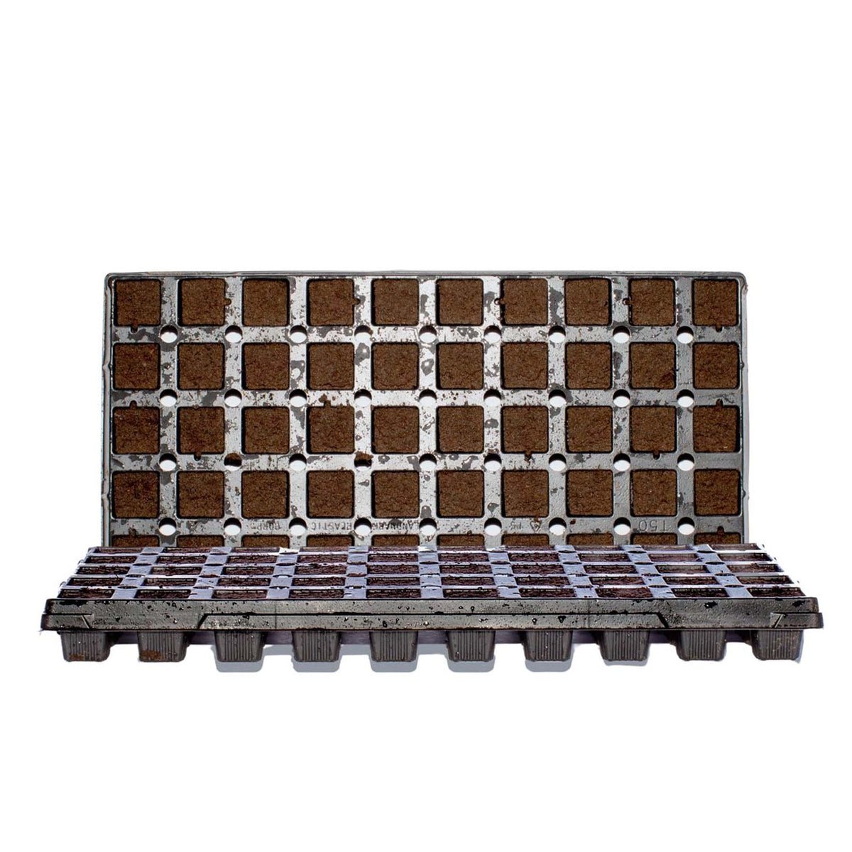 RediRooted 50 Cell Tray Aerating Plugs by Jiffy, Case of 8 Trays - 400 Total Plugs