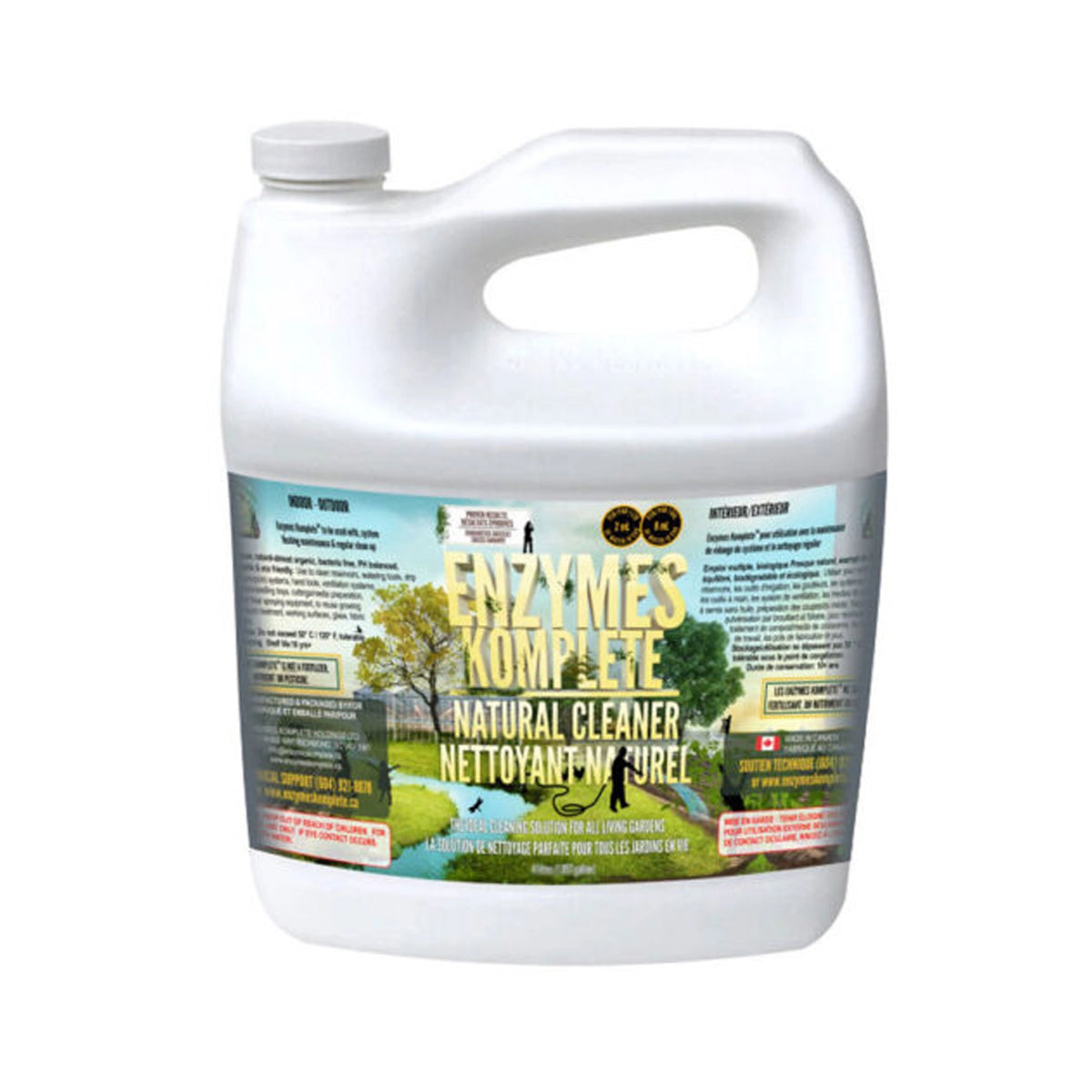 Enzymes Komplete Natural Enzymatic Cleaner.